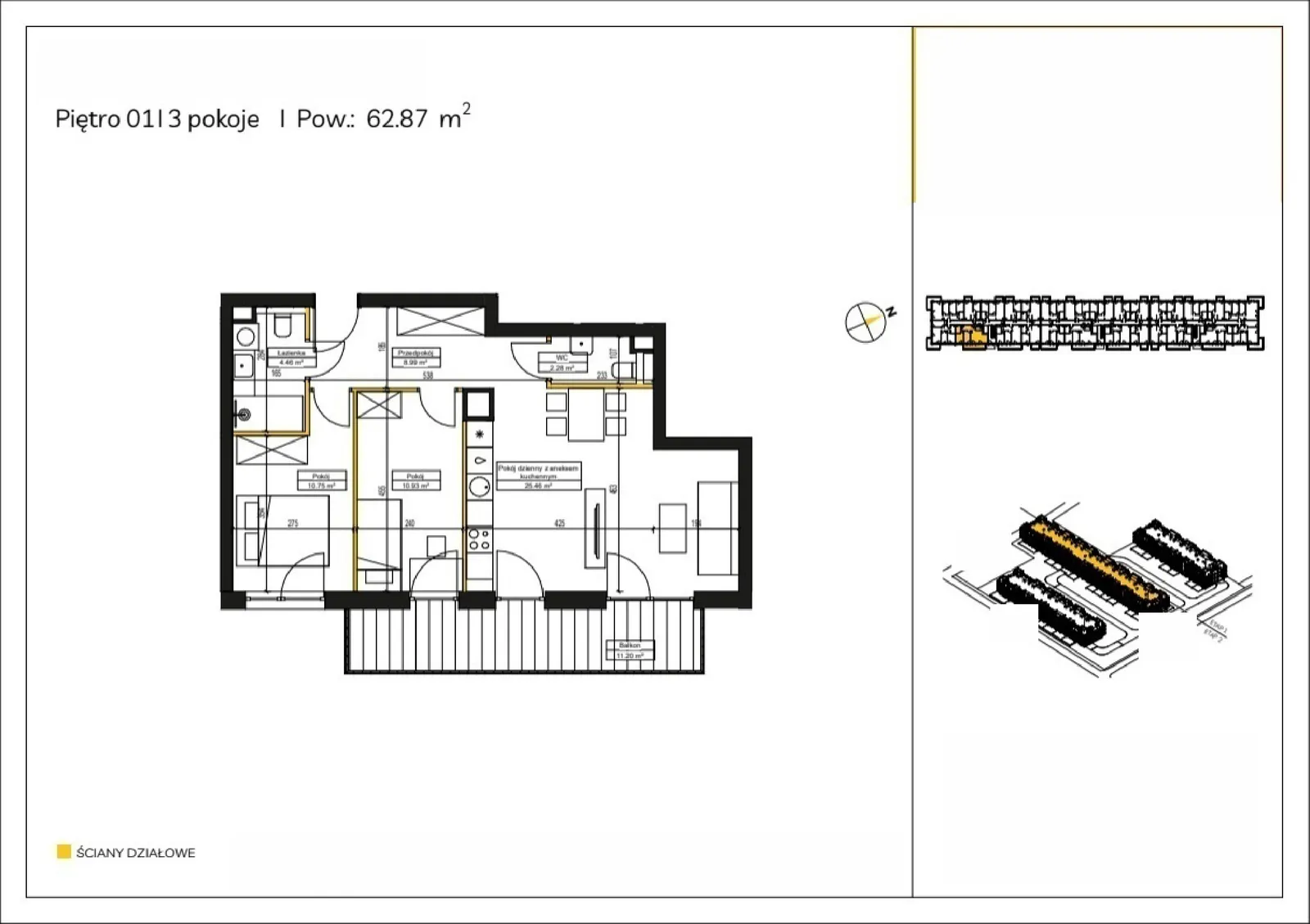 Floor plan: Apartment no. C/11