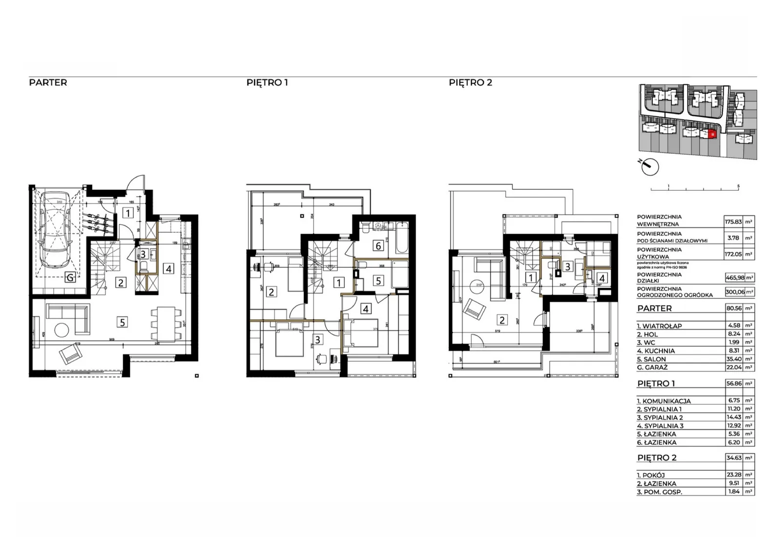Floor plan: Apartment no. 8B