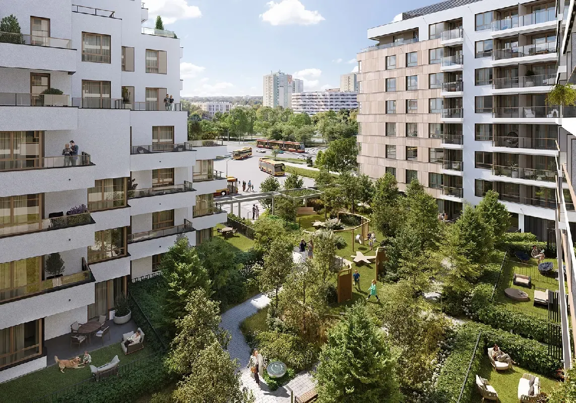 Apartamenty Metro Wilanowska — wizualizacja 3