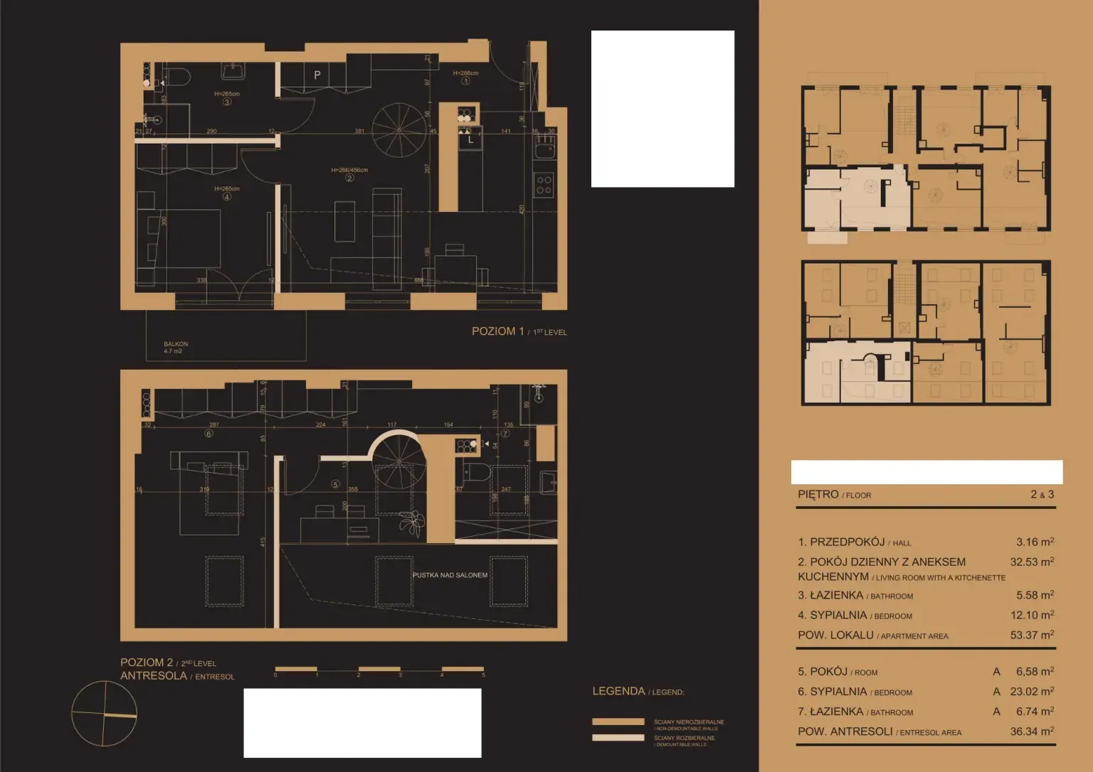 Floor plan: Apartment no. M13