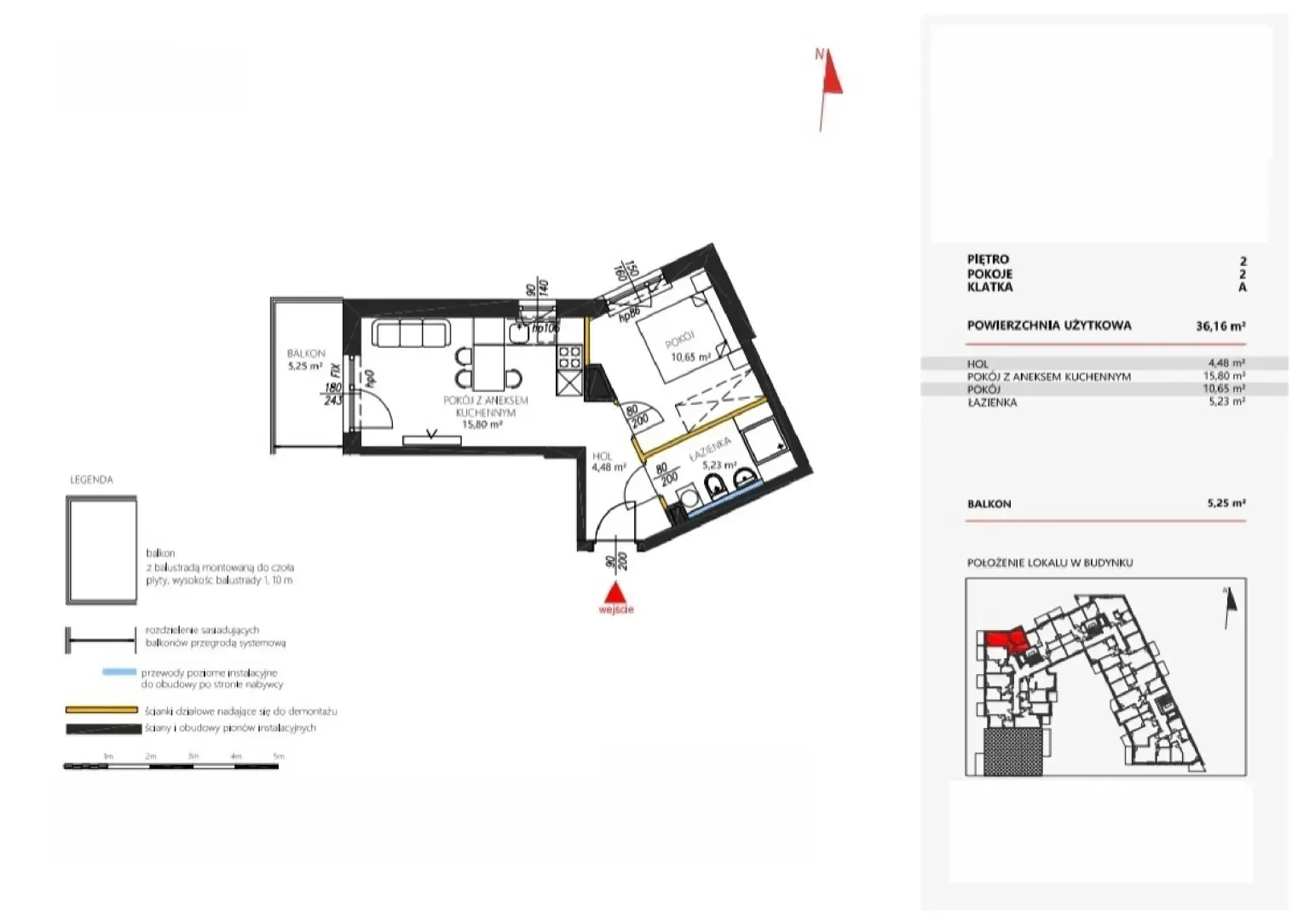 Floor plan: Apartment no. 17