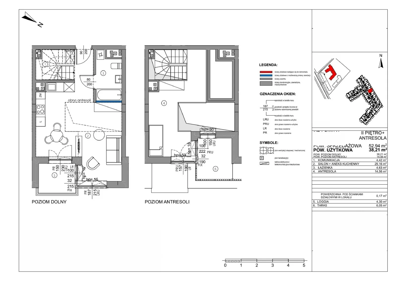 Floor plan: Apartment no. A.2.41