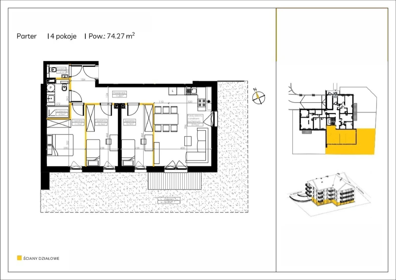 Floor plan: Apartment no. RD5/1/03