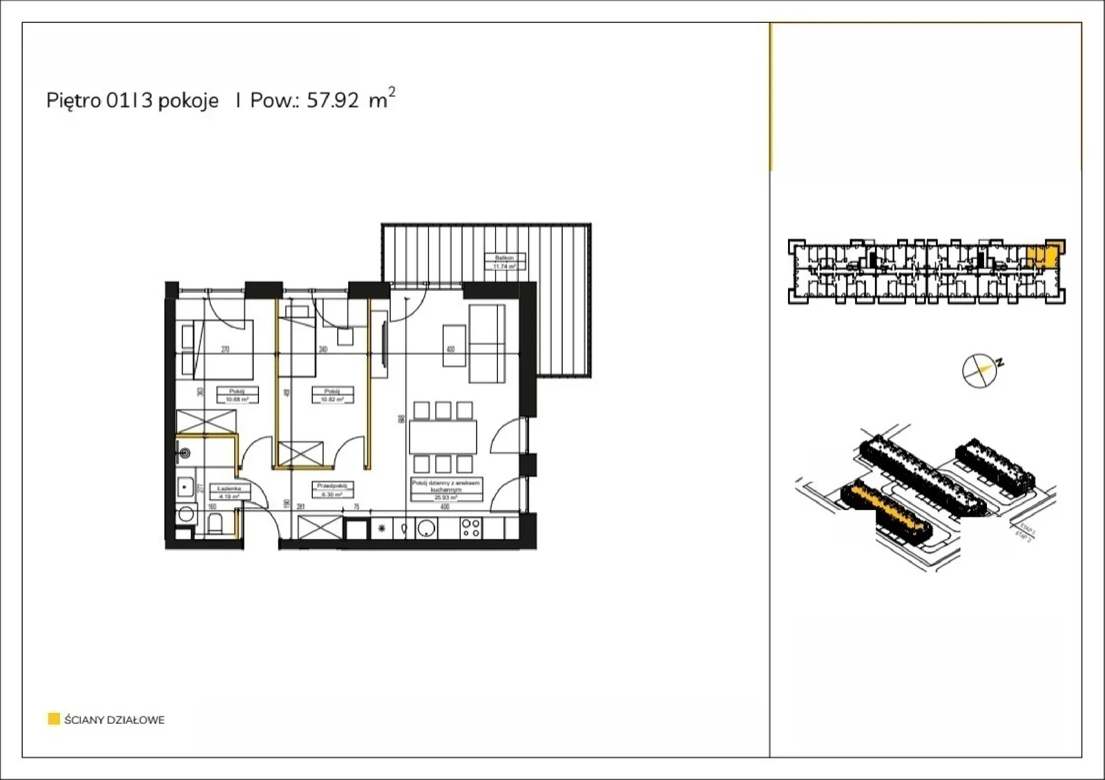 Floor plan: Apartment no. G/12
