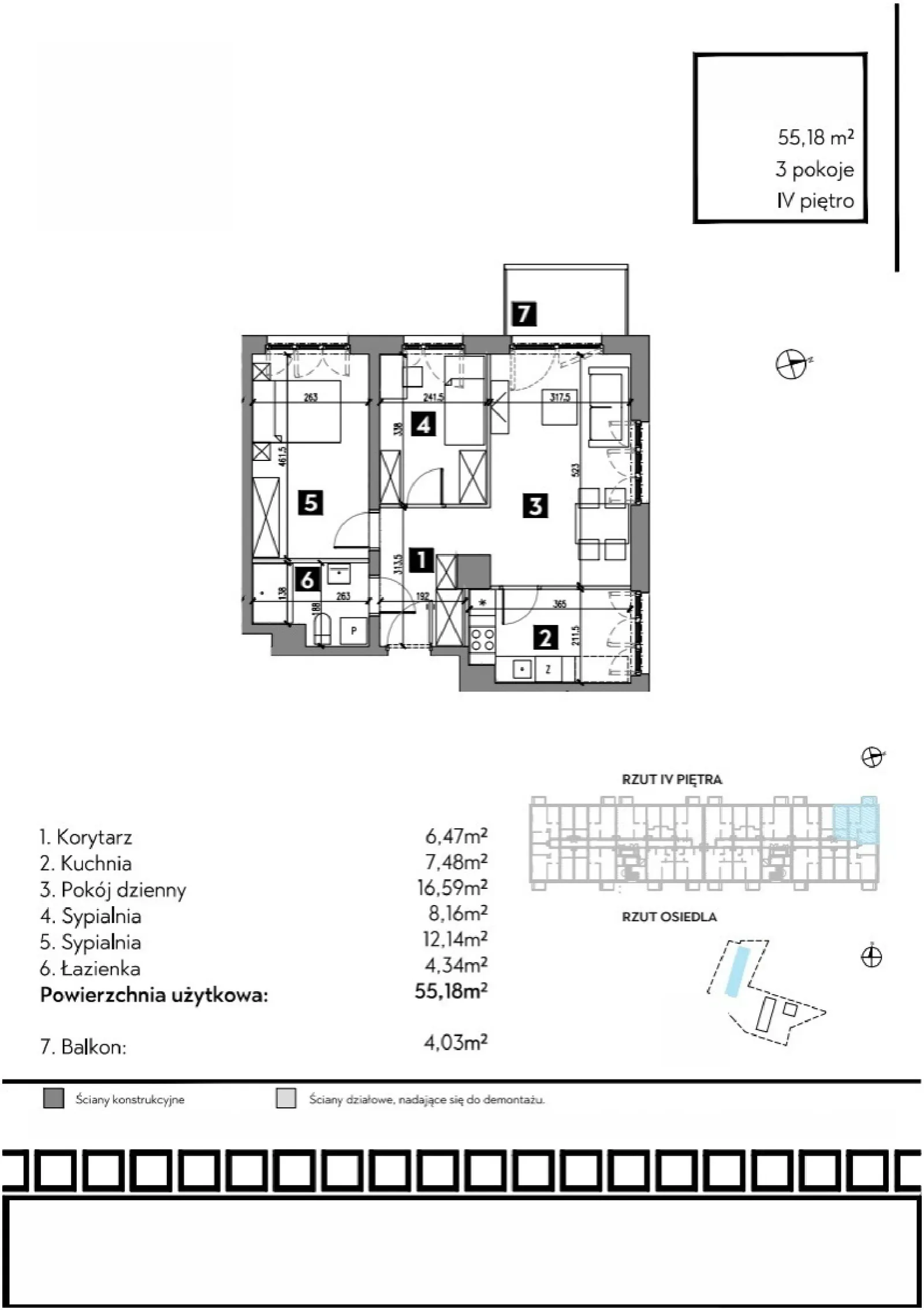 Floor plan: Apartment no. A2/4/8