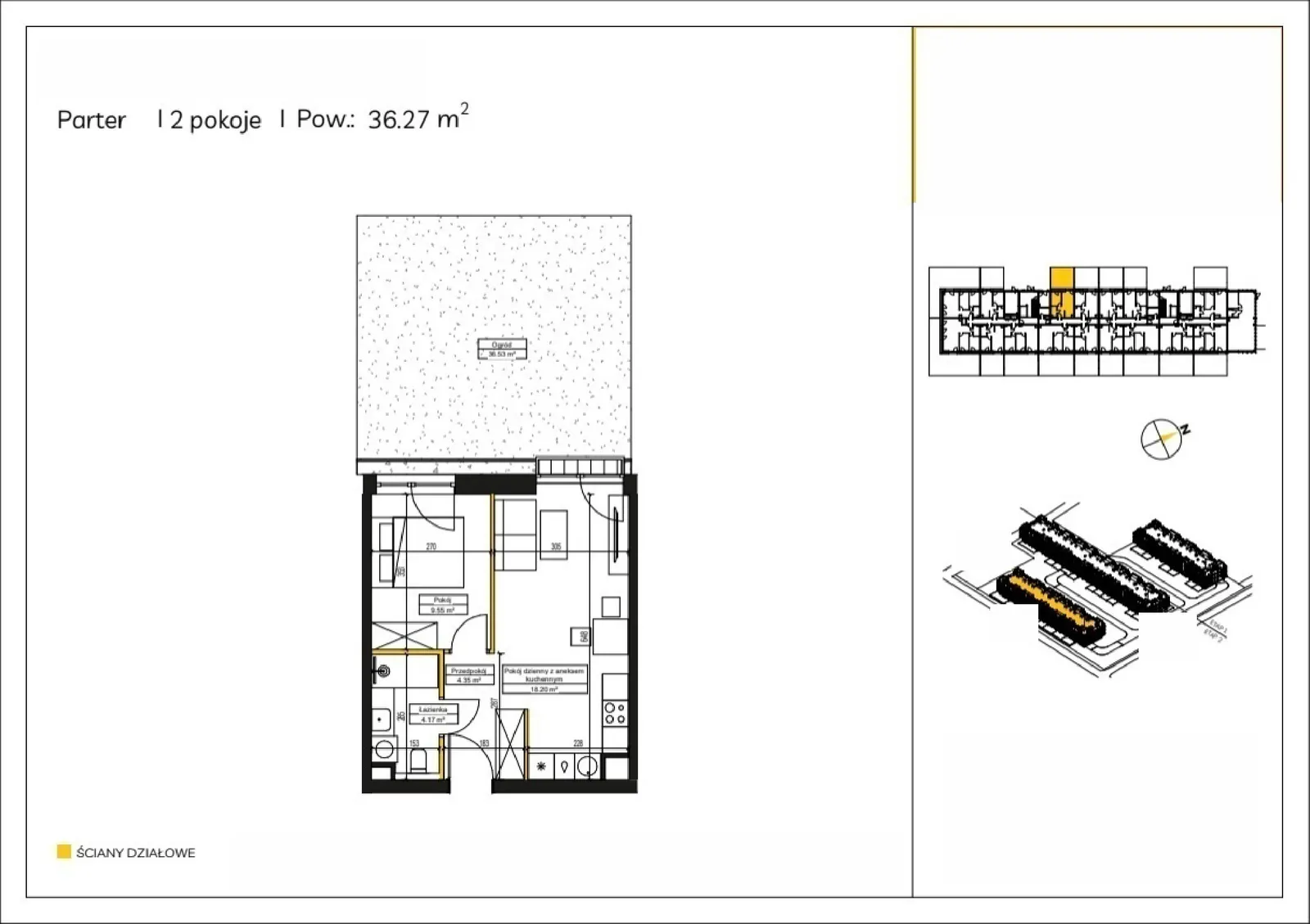 Floor plan: Apartment no. F/01