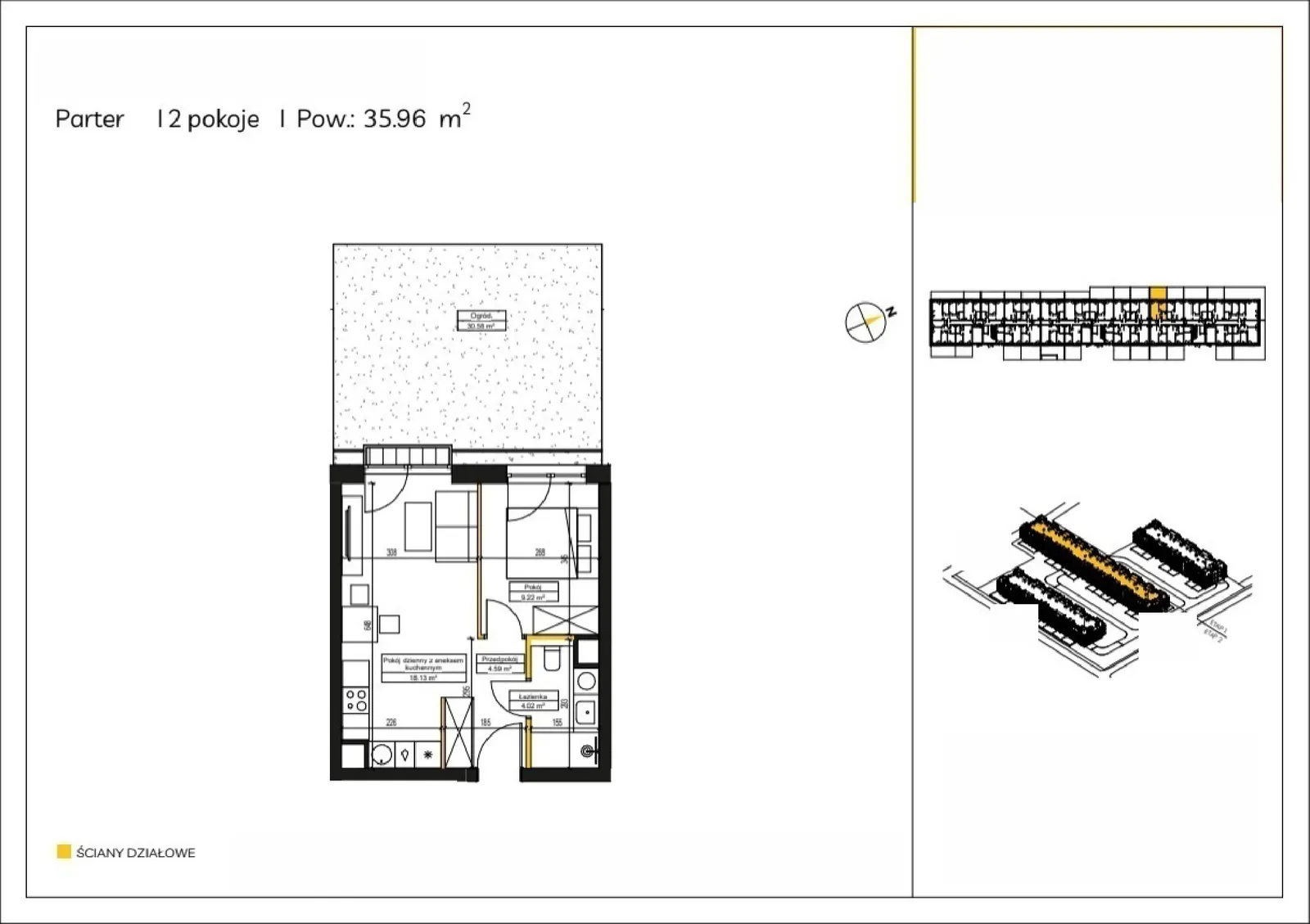 Floor plan: Apartment no. E/03