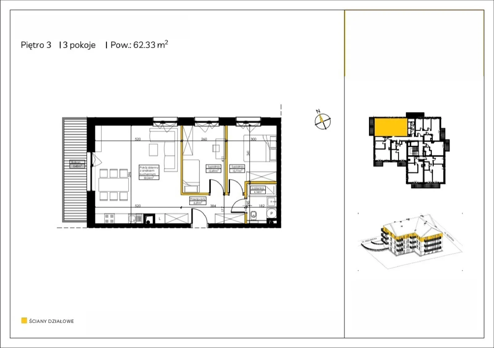Floor plan: Apartment no. RD5/1/33