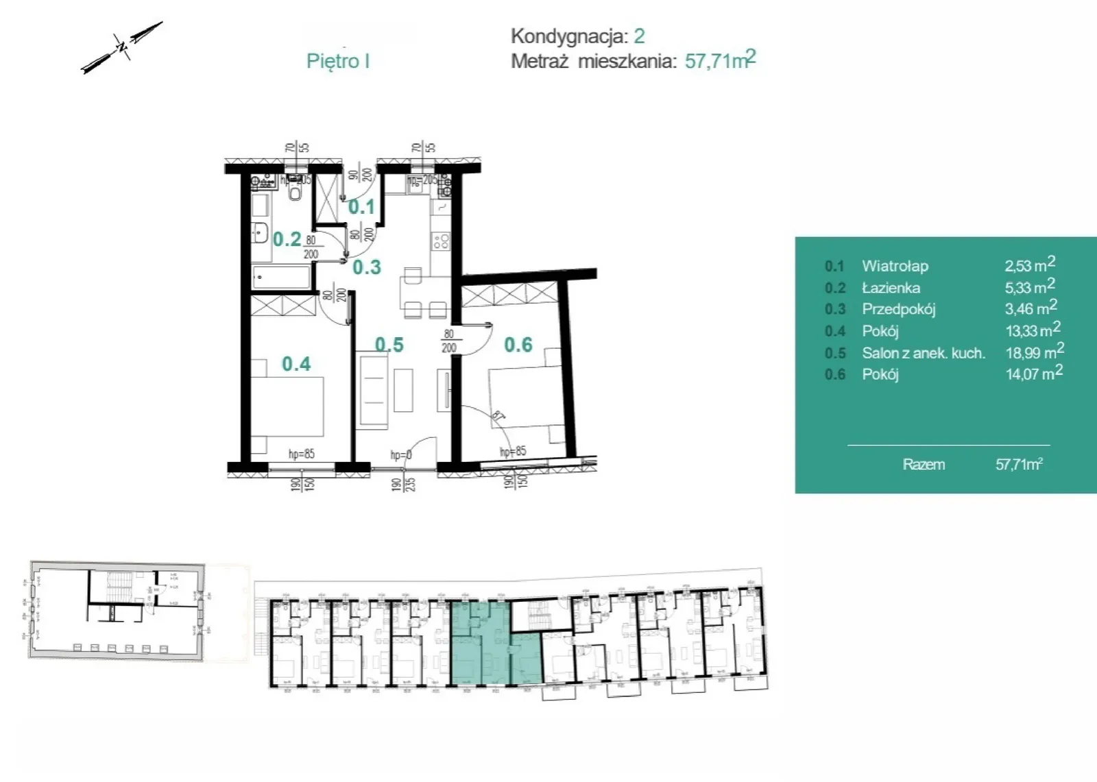 Floor plan: Apartment no. A10