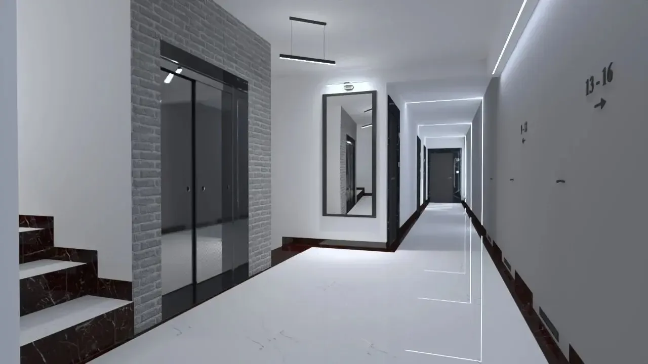 Apartamenty Świeradowska — wizualizacja 1