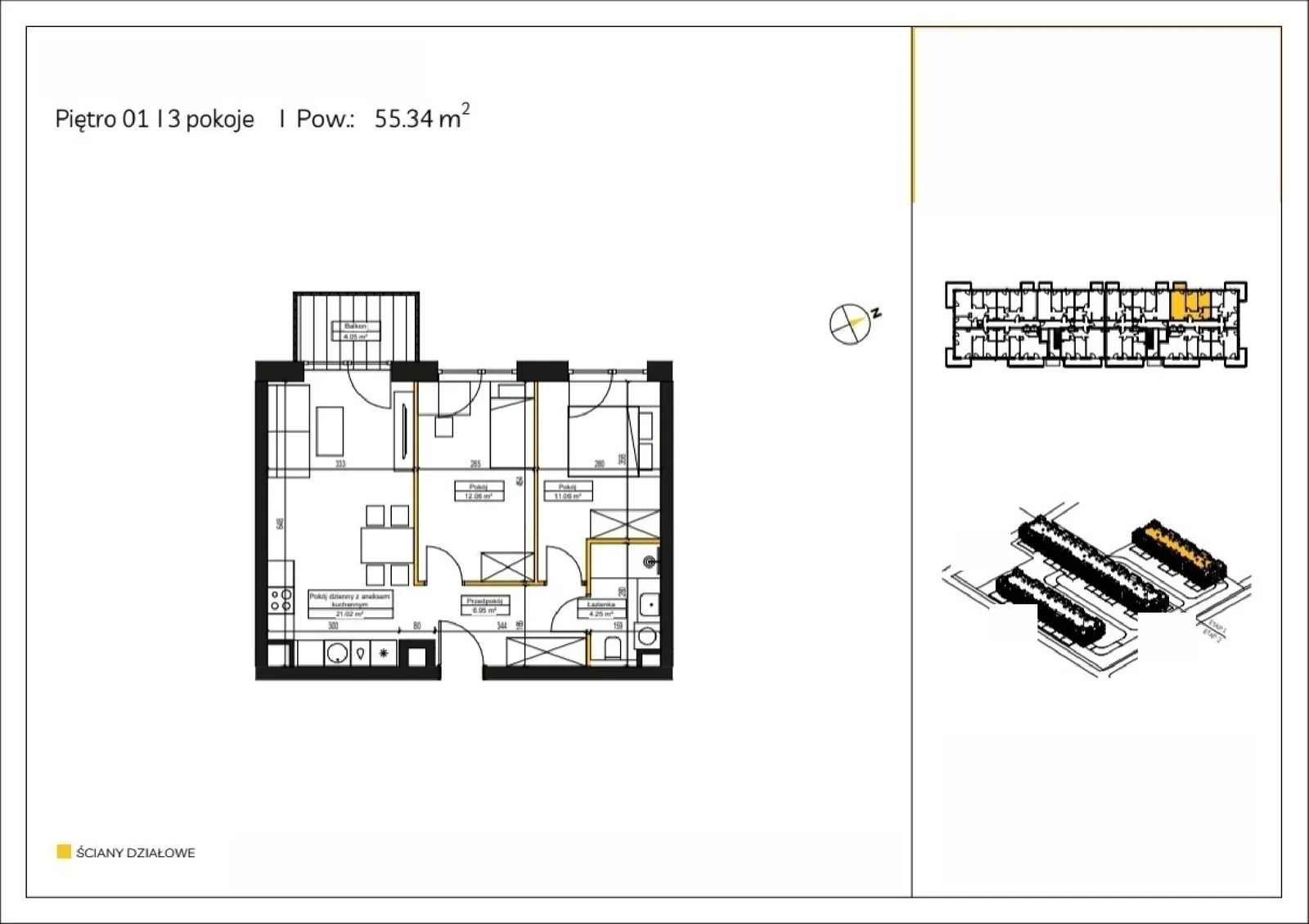 Floor plan: Apartment no. B/14