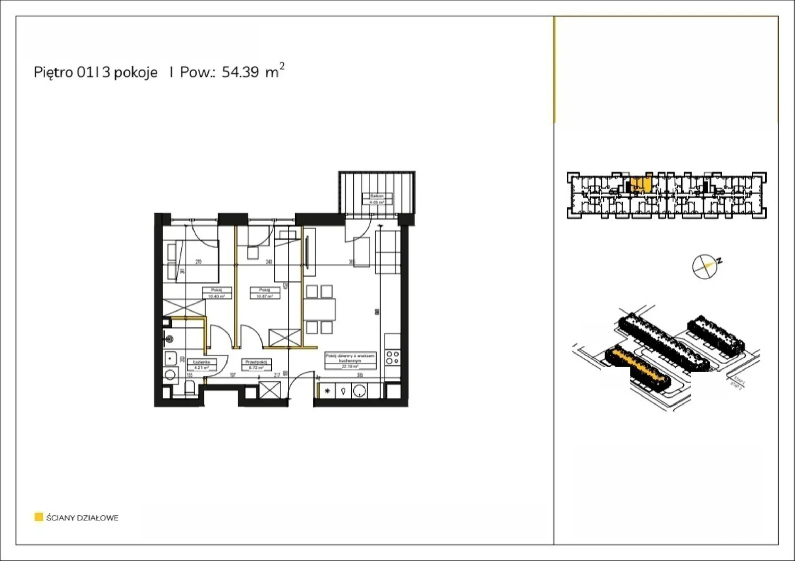 Floor plan: Apartment no. F/11