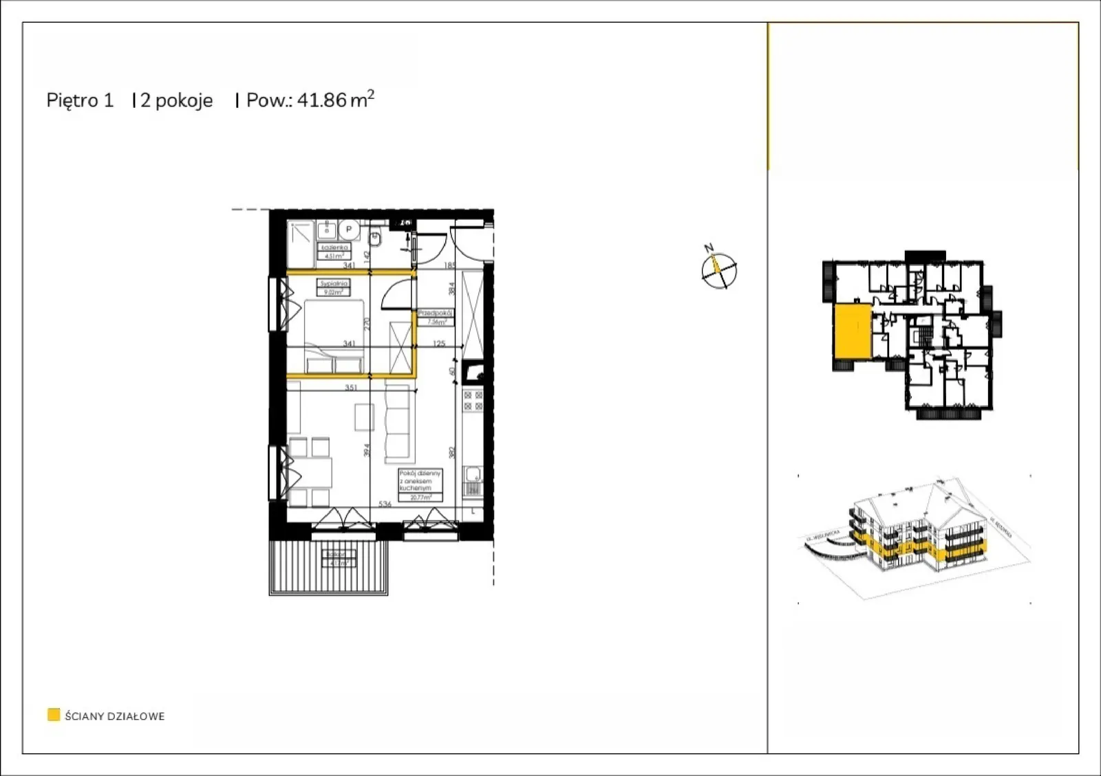 Floor plan: Apartment no. RD5/1/12