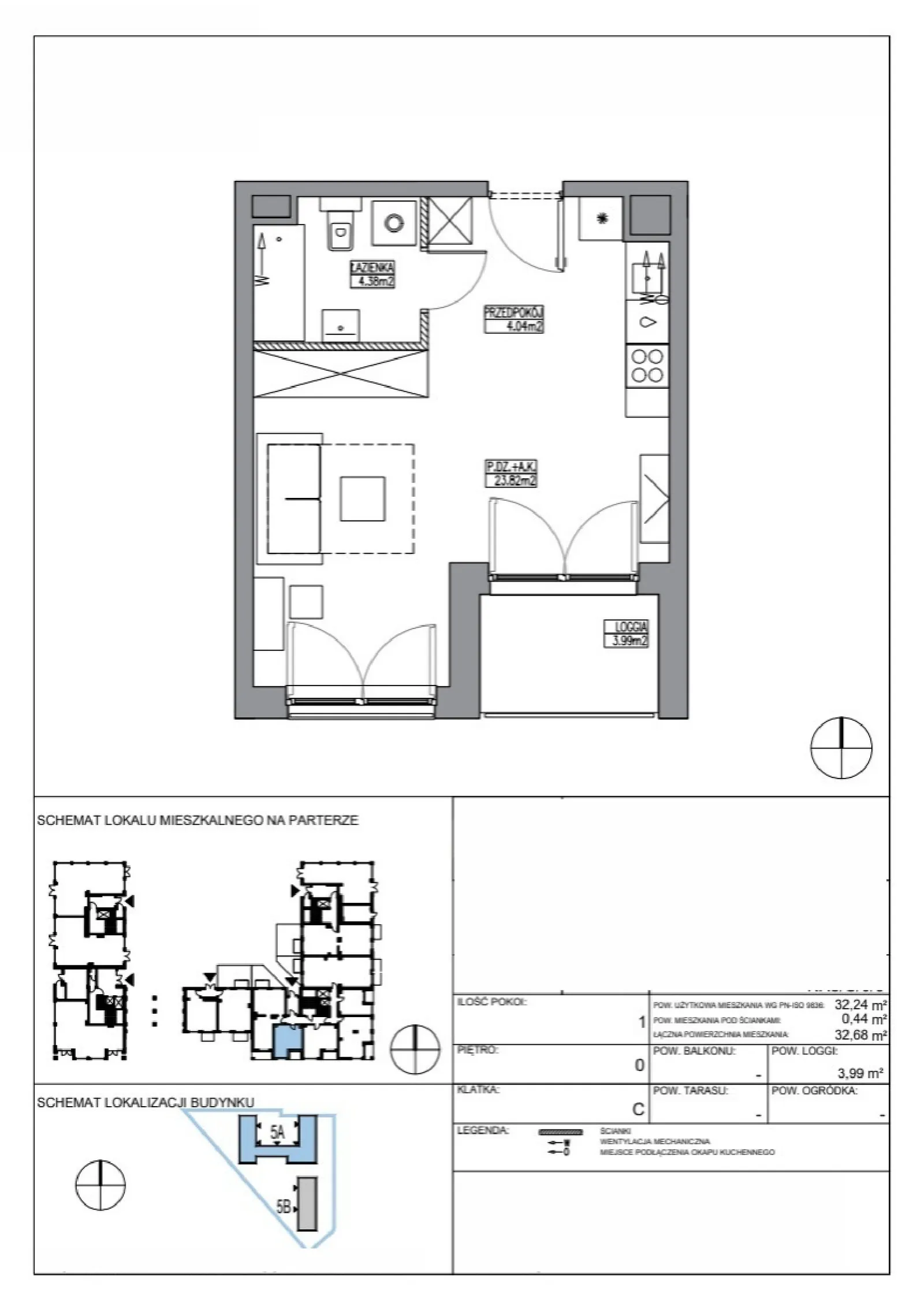 Планировка: Квартира № KR5/C/0/5