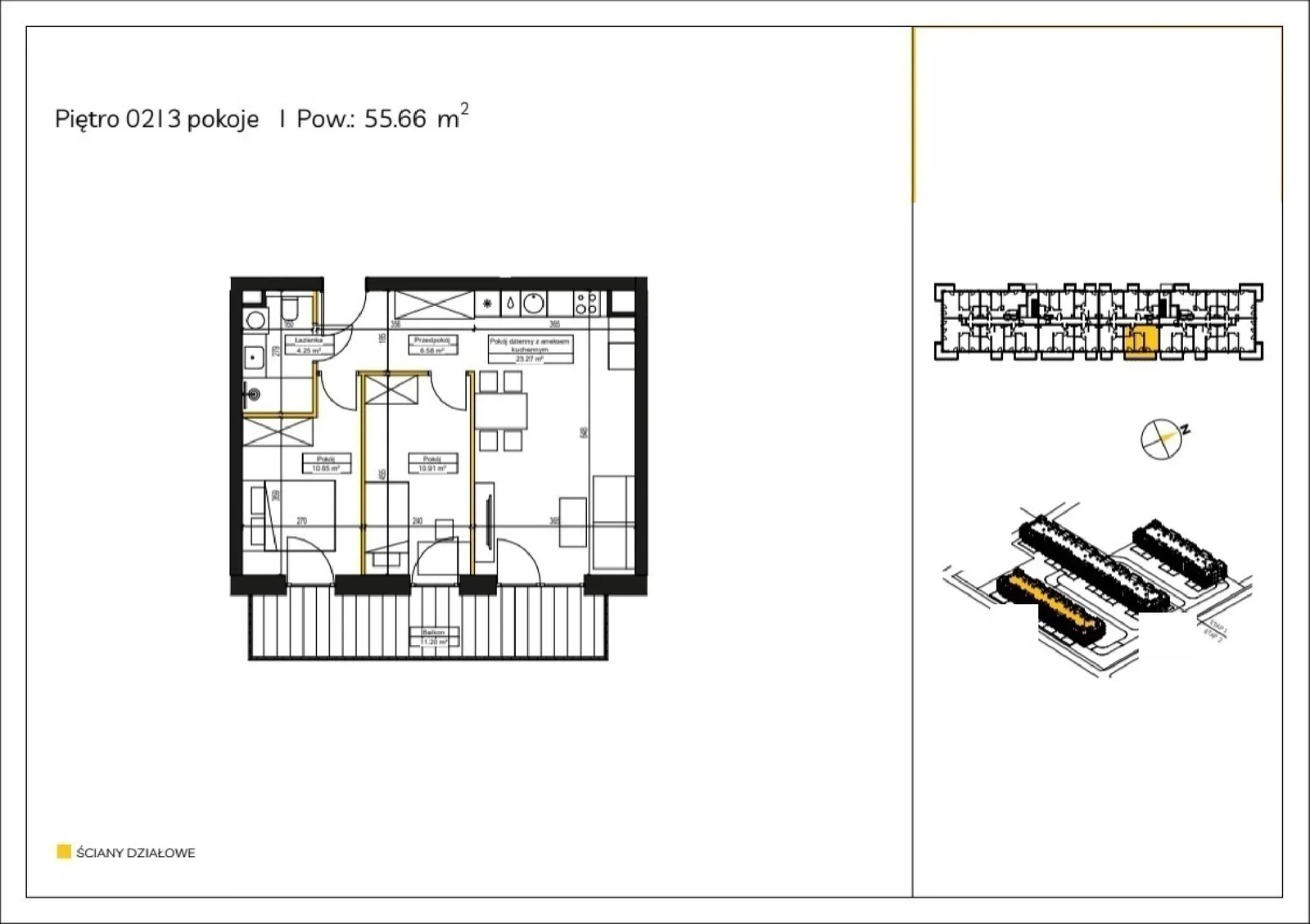 Floor plan: Apartment no. G/26
