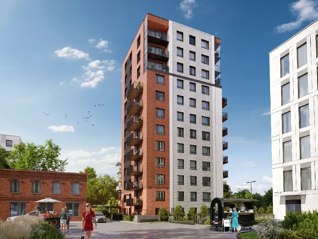 Apartamenty Nad Oławką etap II — wizualizacja 1