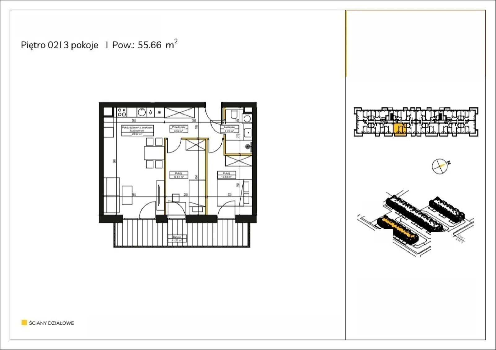 Floor plan: Apartment no. F/24