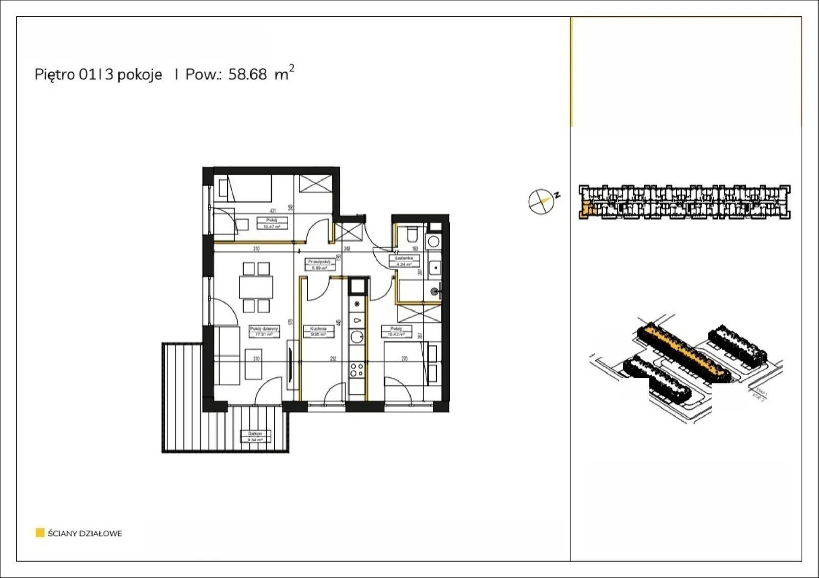 Floor plan: Apartment no. C/12