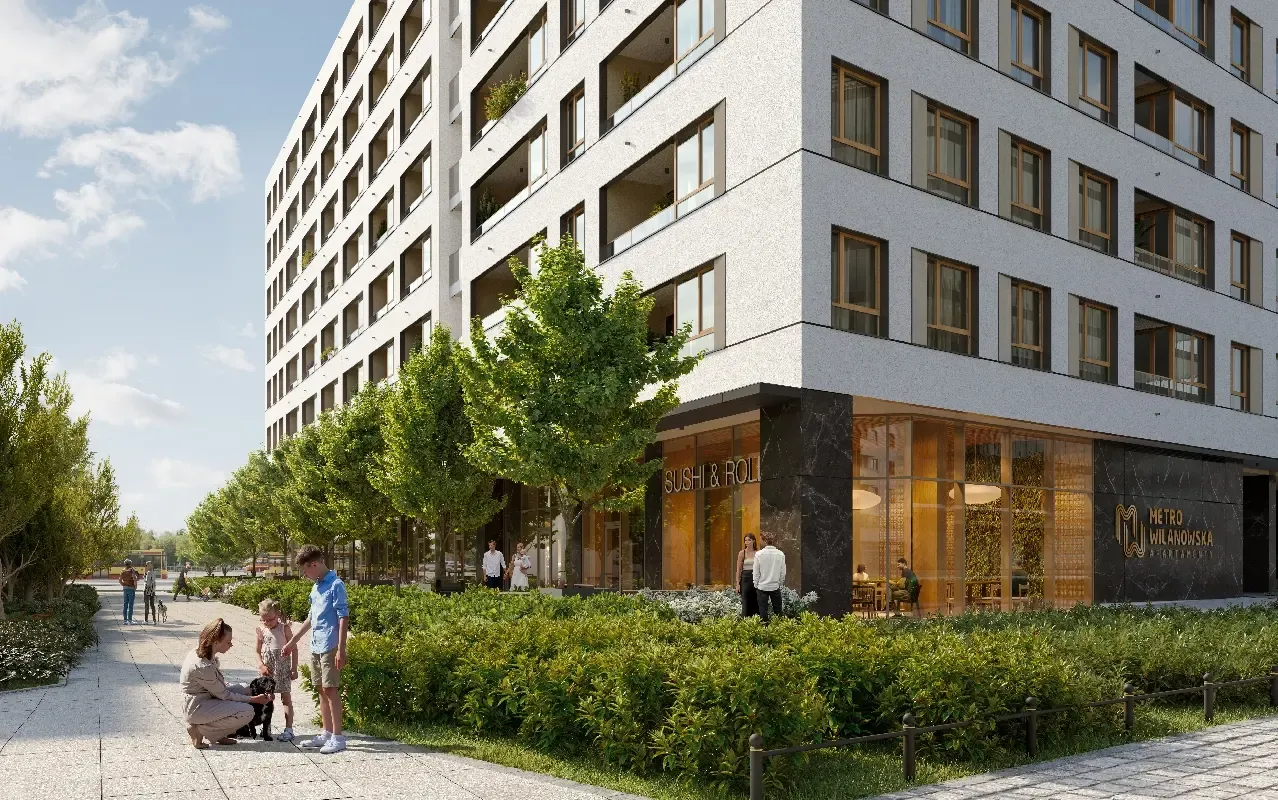 Apartamenty Metro Wilanowska — wizualizacja 5