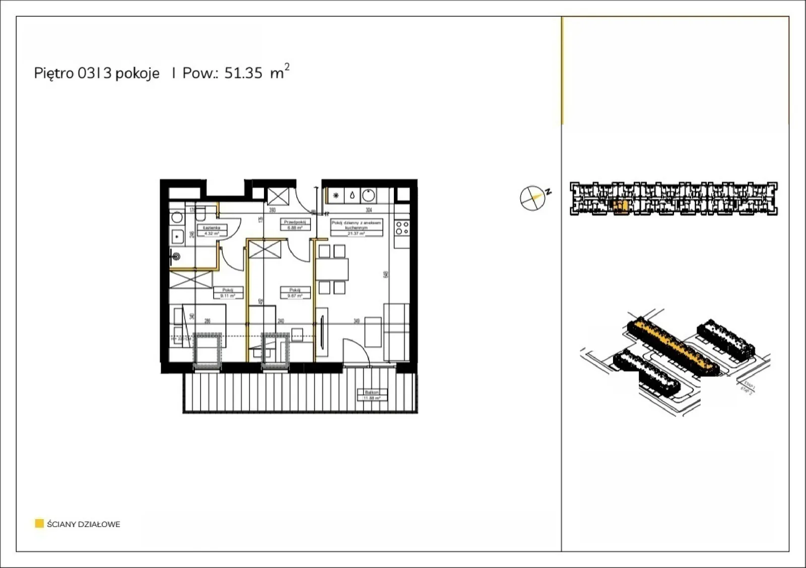 Floor plan: Apartment no. C/39