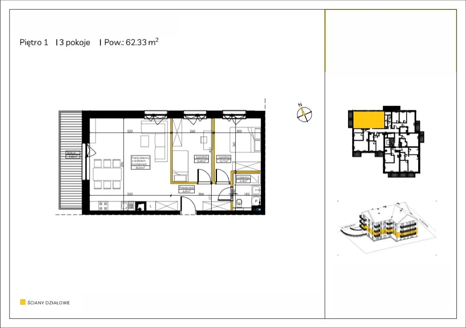 Floor plan: Apartment no. RD5/1/13