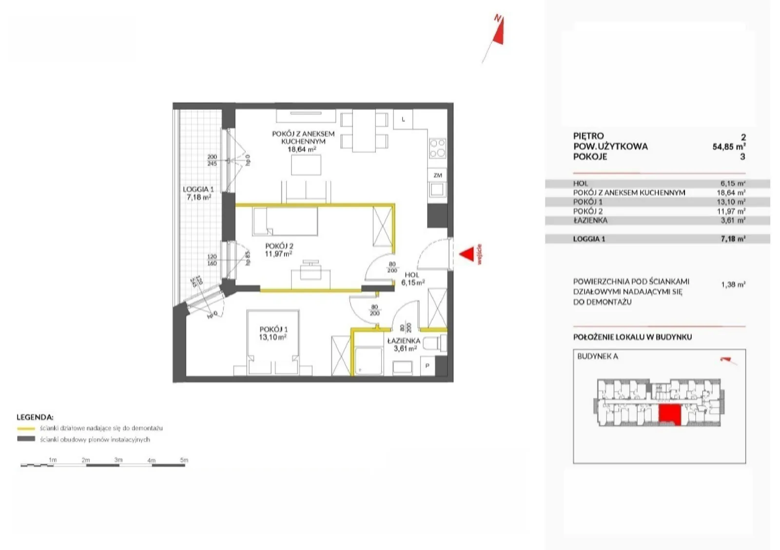 Floor plan: Apartment no. 24