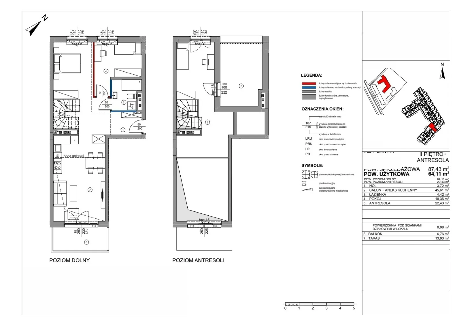 Floor plan: Apartment no. A.2.68