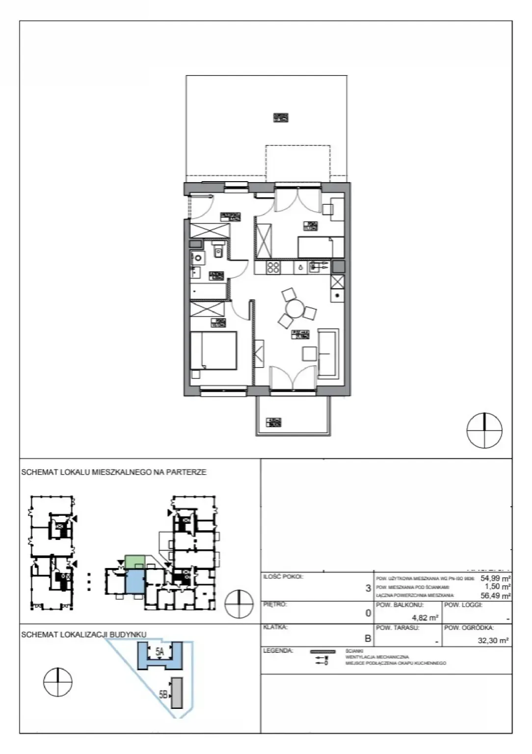 Планировка: Квартира № KR5/B/0/1