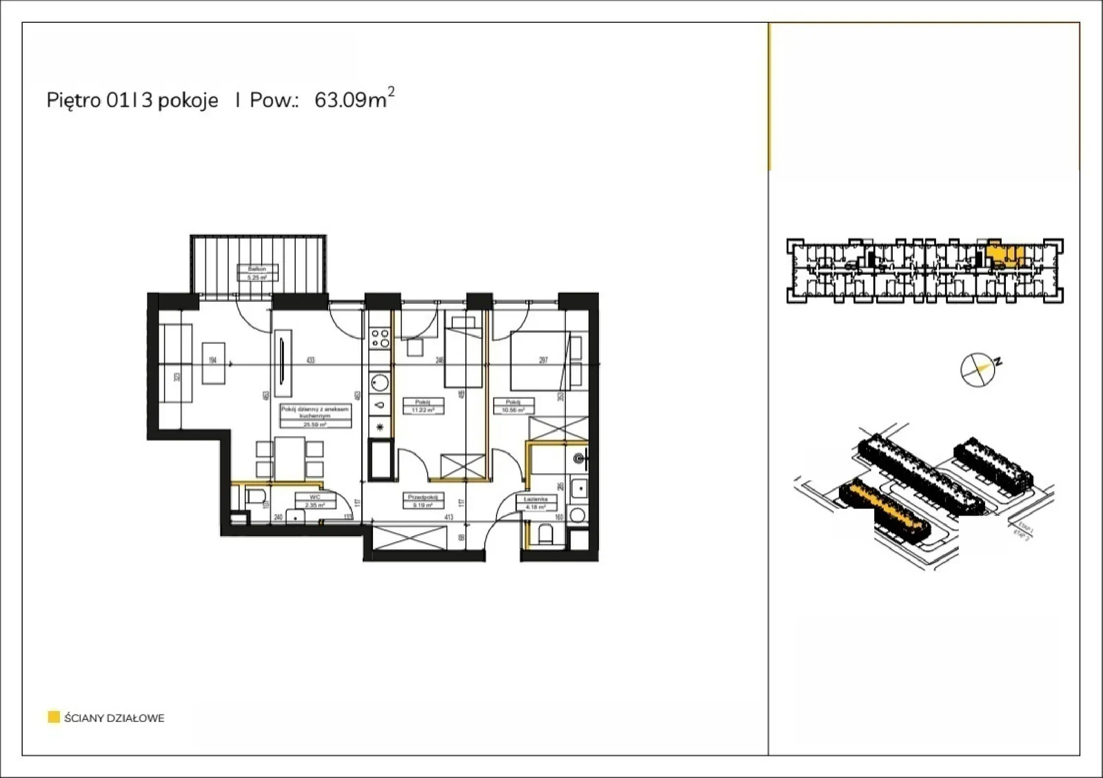 Floor plan: Apartment no. G/11