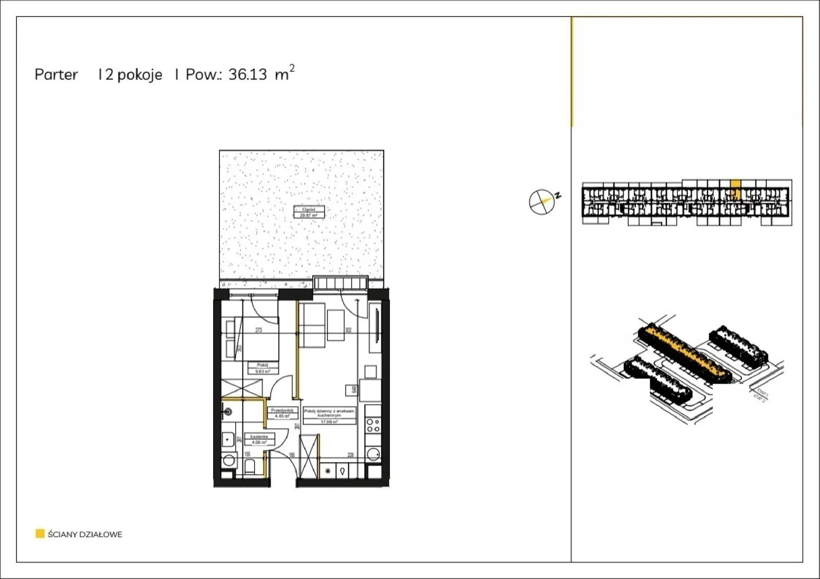 Floor plan: Apartment no. E/04