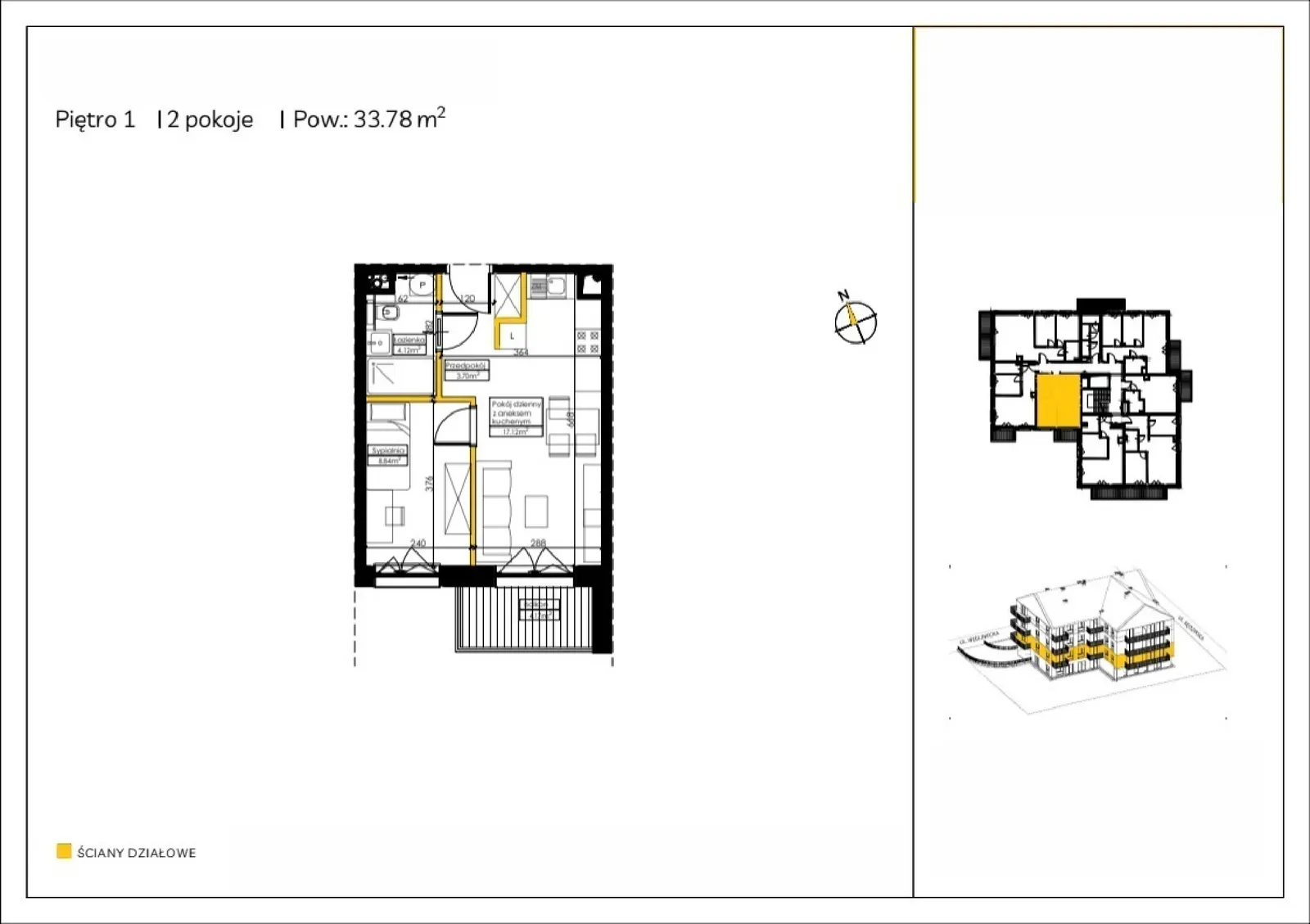 Floor plan: Apartment no. RD5/1/11