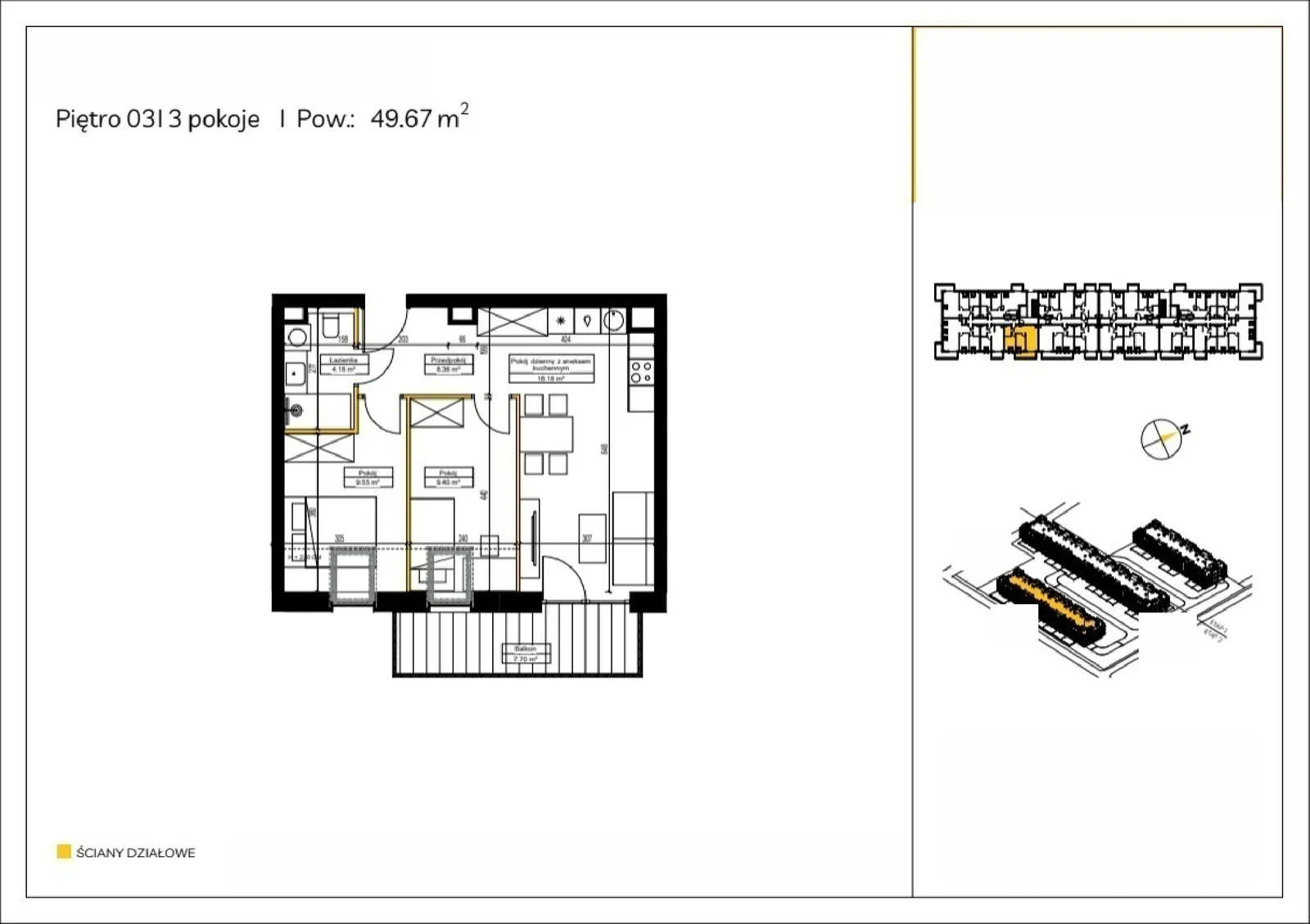Floor plan: Apartment no. F/35