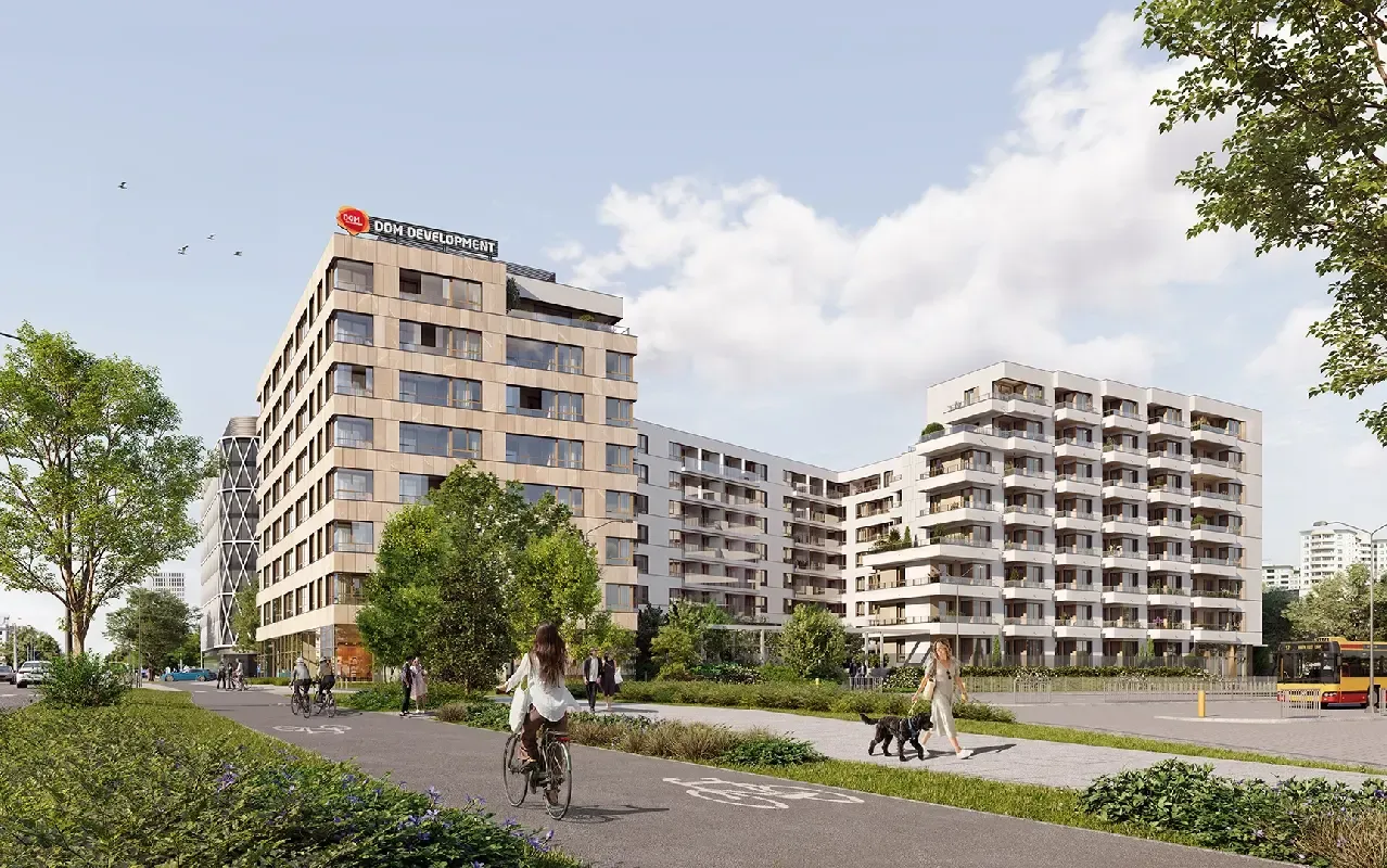Apartamenty Metro Wilanowska — wizualizacja 1