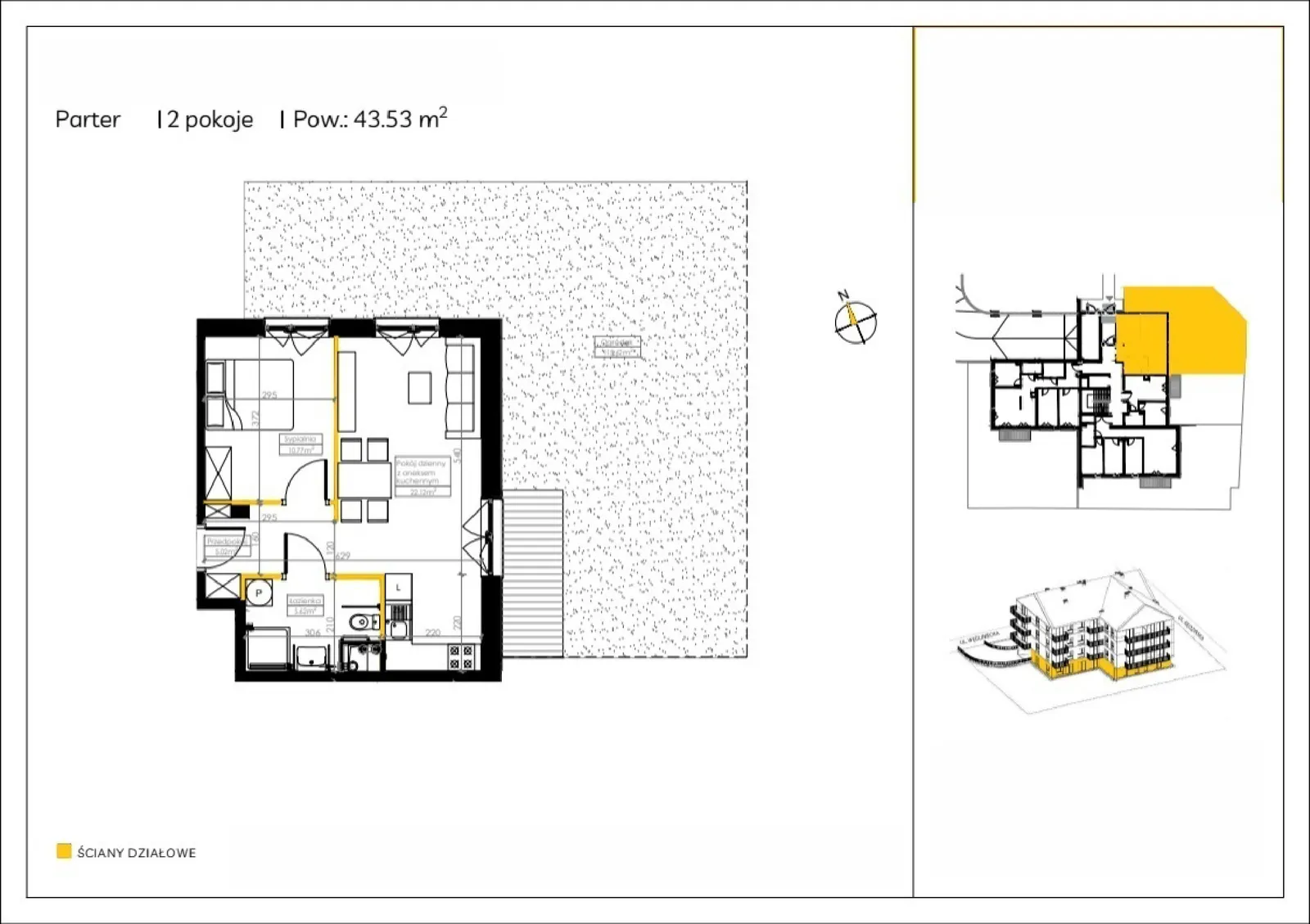 Floor plan: Apartment no. RD5/1/01