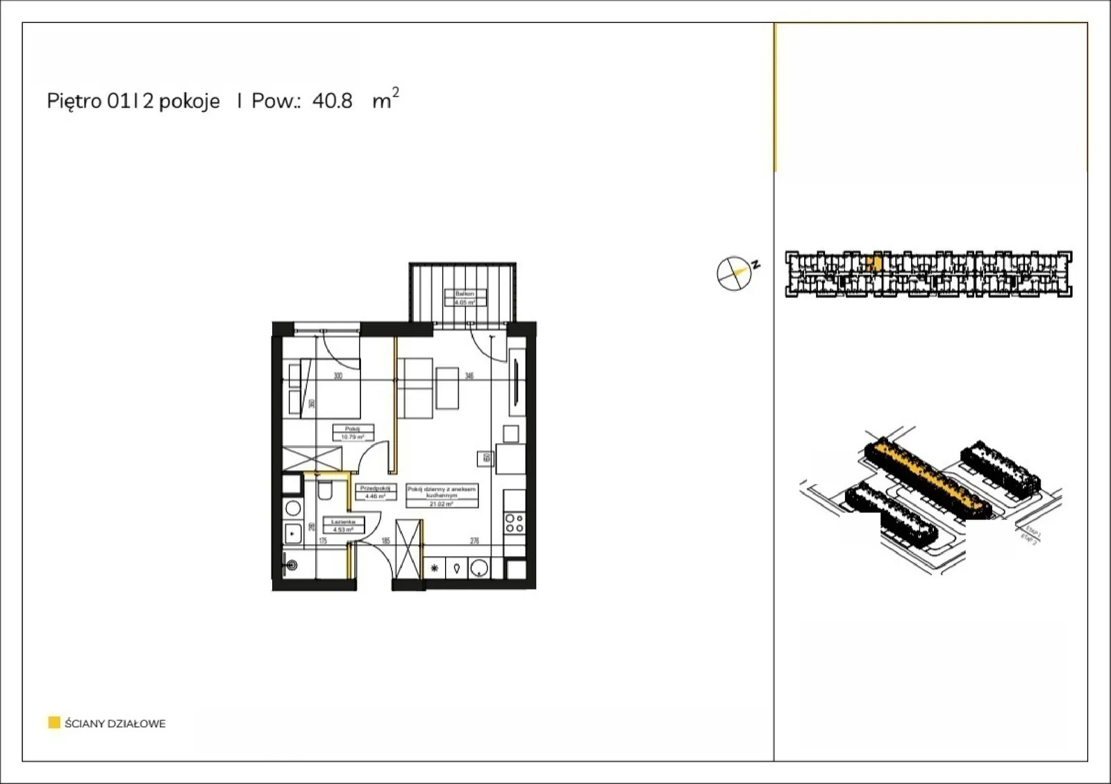 Floor plan: Apartment no. C/17
