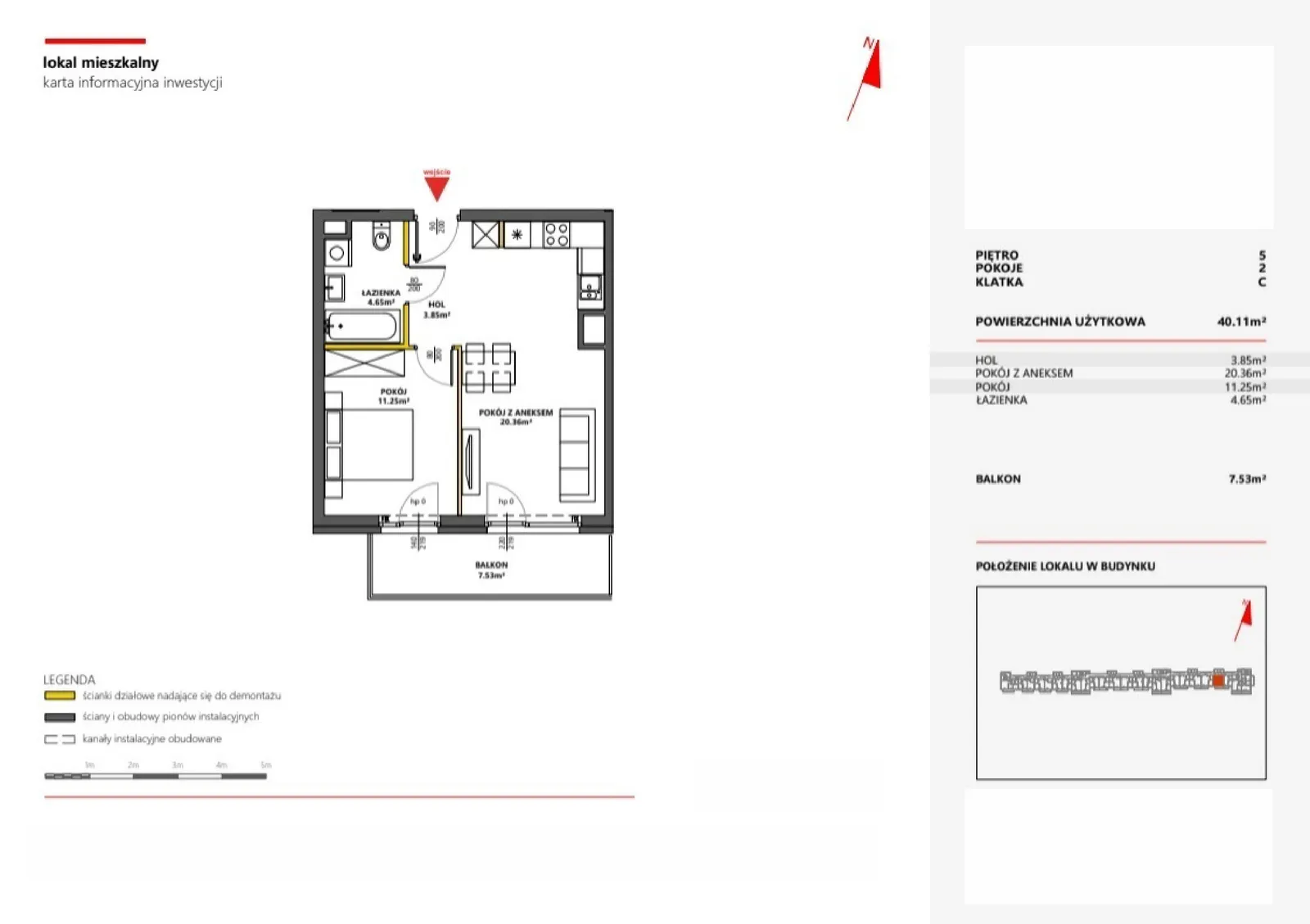 Floor plan: Apartment no. 130