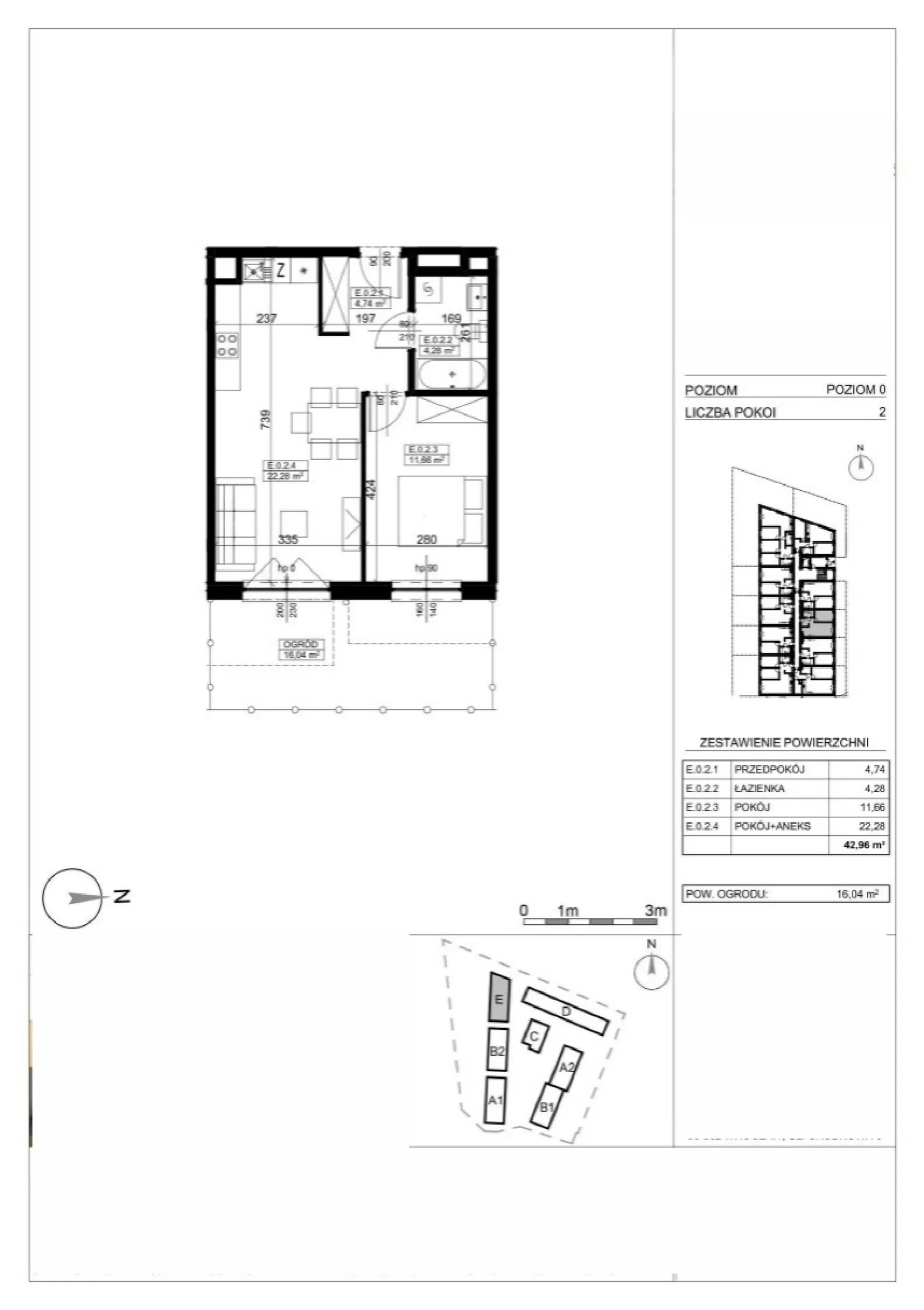 Планировка: Lokal AP-E-0-02 M_0.2, 2 pok.