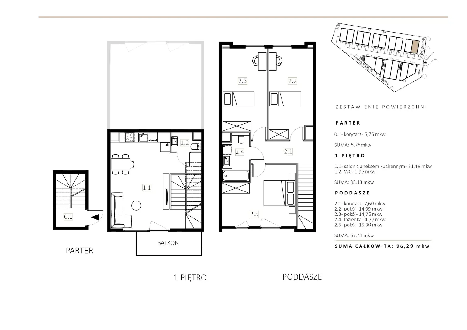 Floor plan: Apartment no. B10/M2
