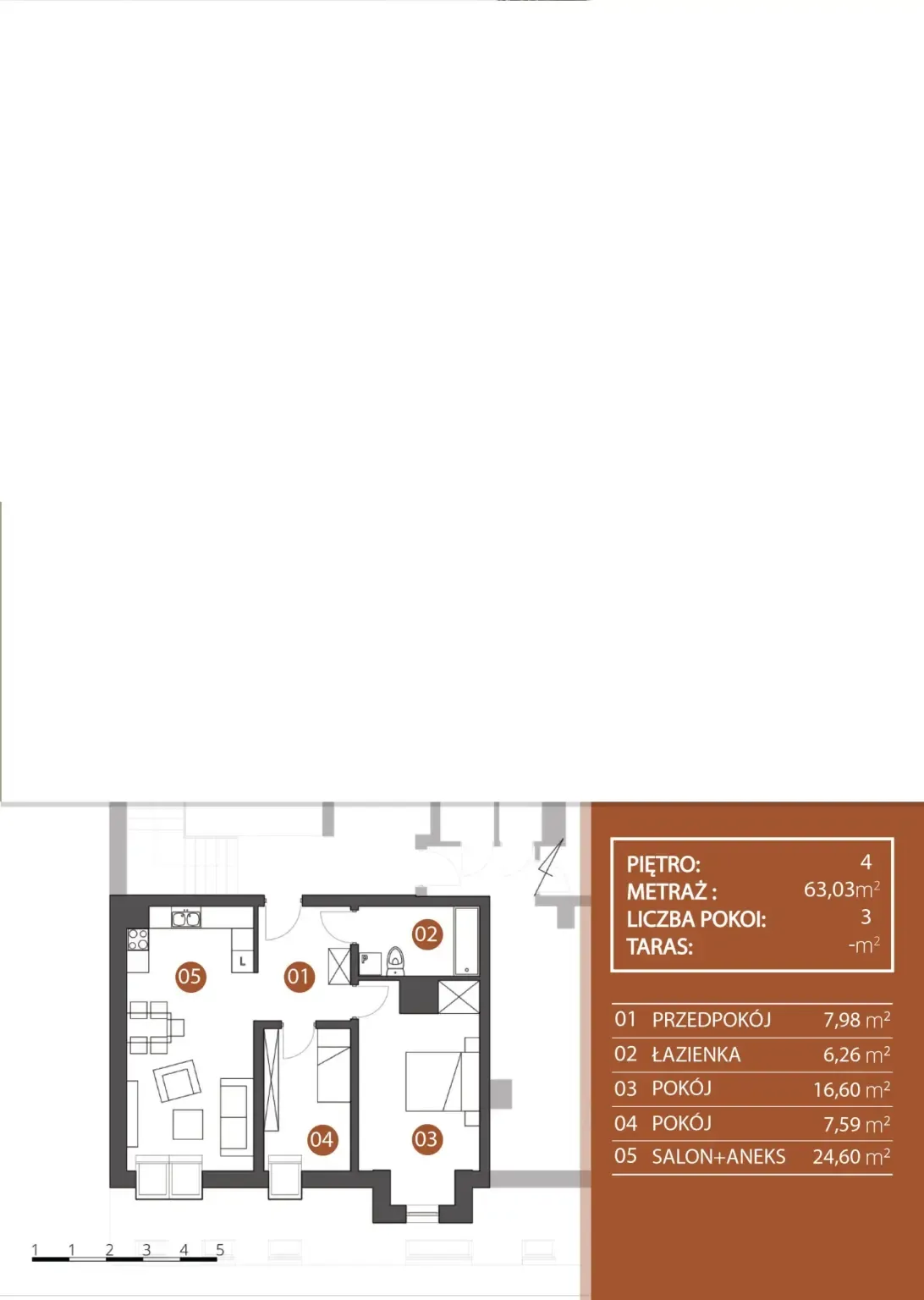 Floor plan: Apartment no. B19