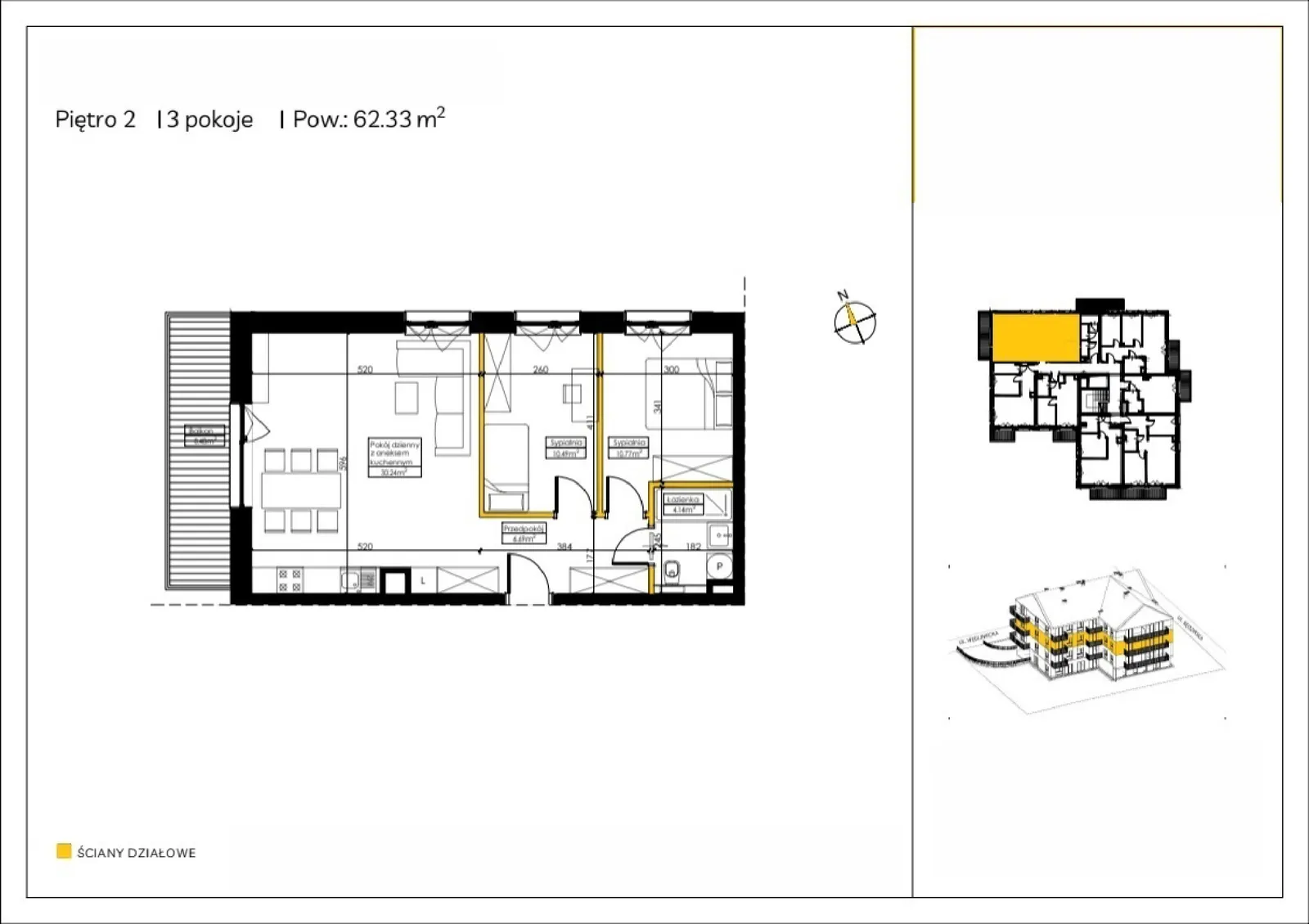 Floor plan: Apartment no. RD5/1/23