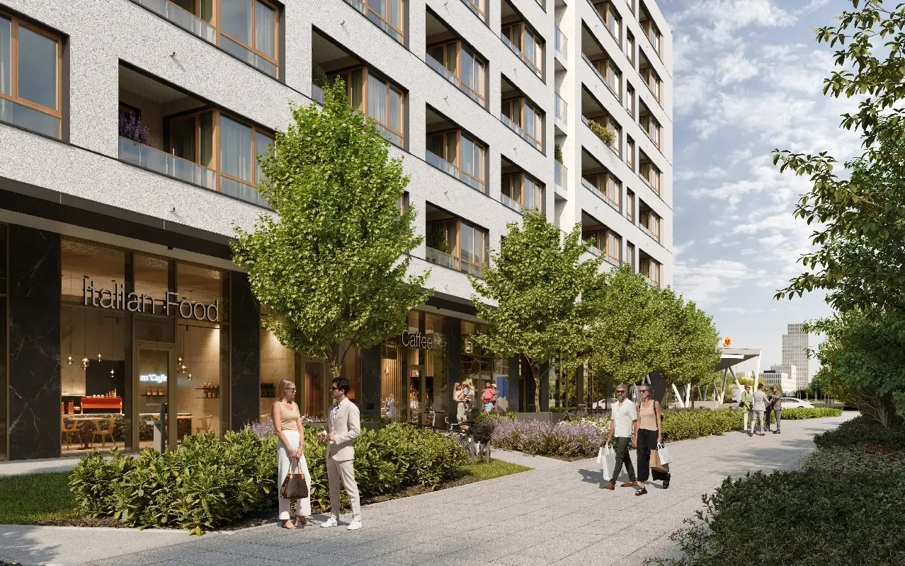 Apartamenty Metro Wilanowska — wizualizacja 2