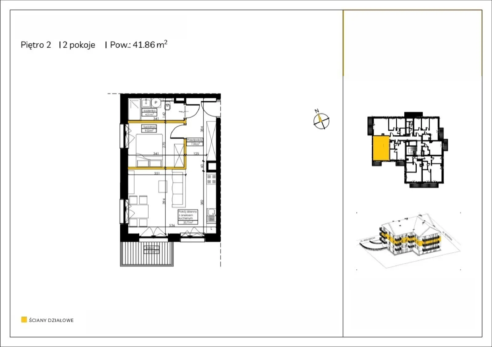Floor plan: Apartment no. RD5/1/22