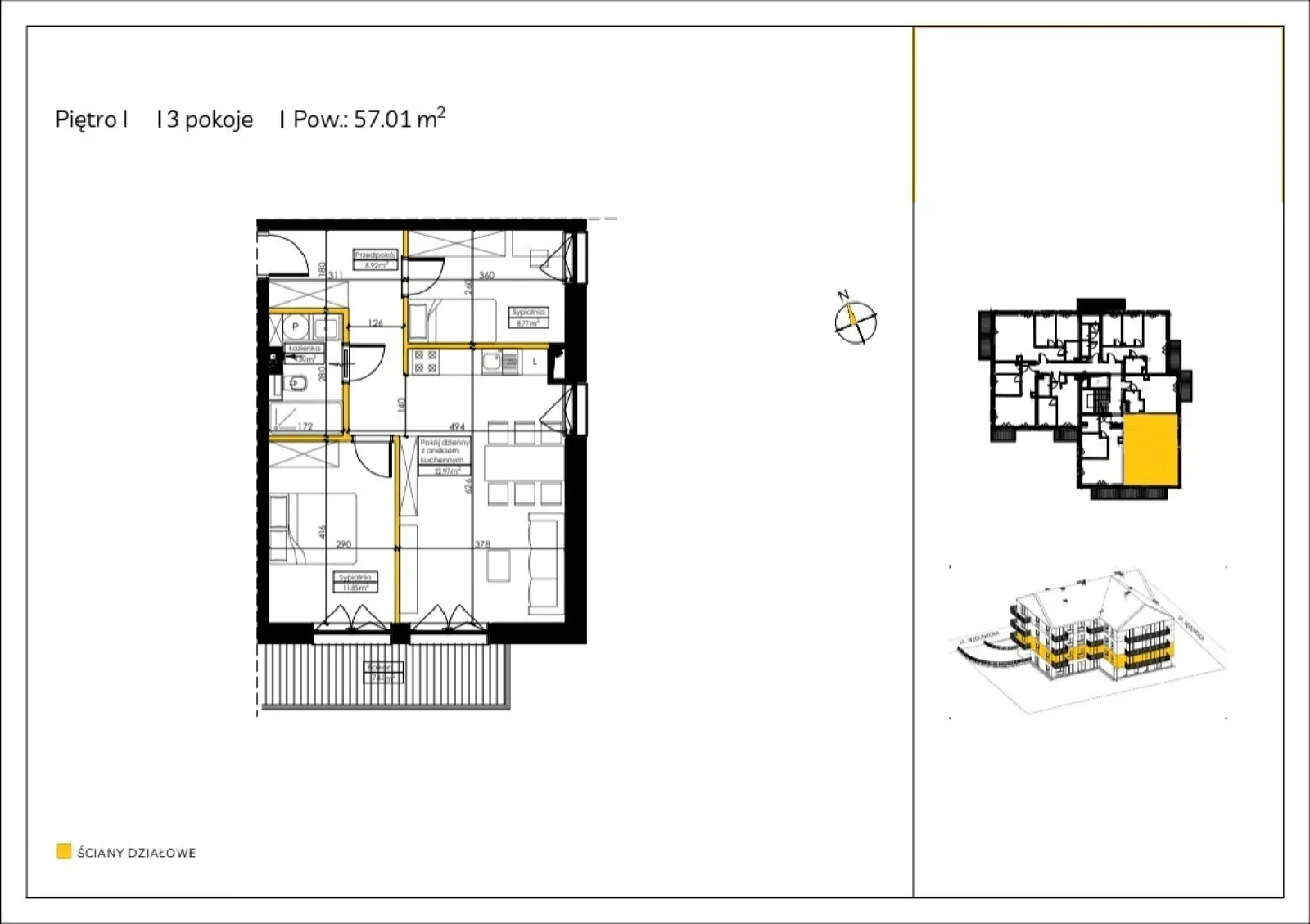 Floor plan: Apartment no. RD5/1/16