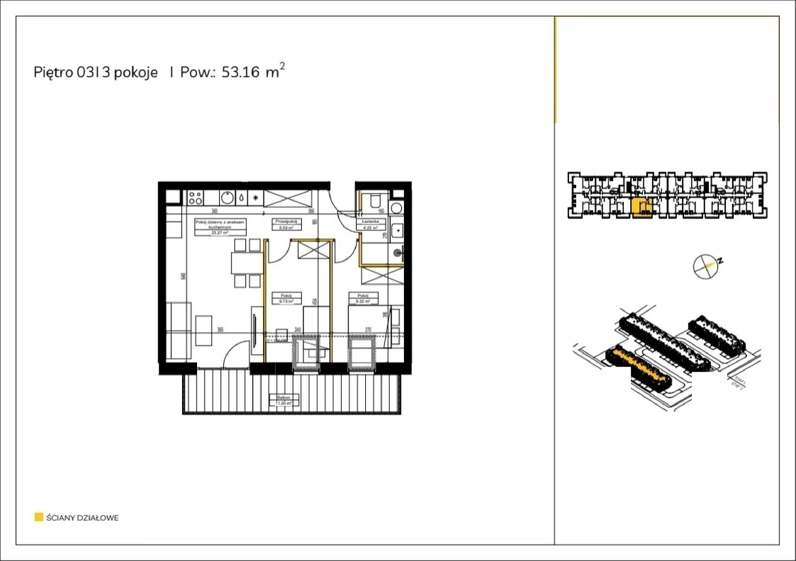 Floor plan: Apartment no. F/34
