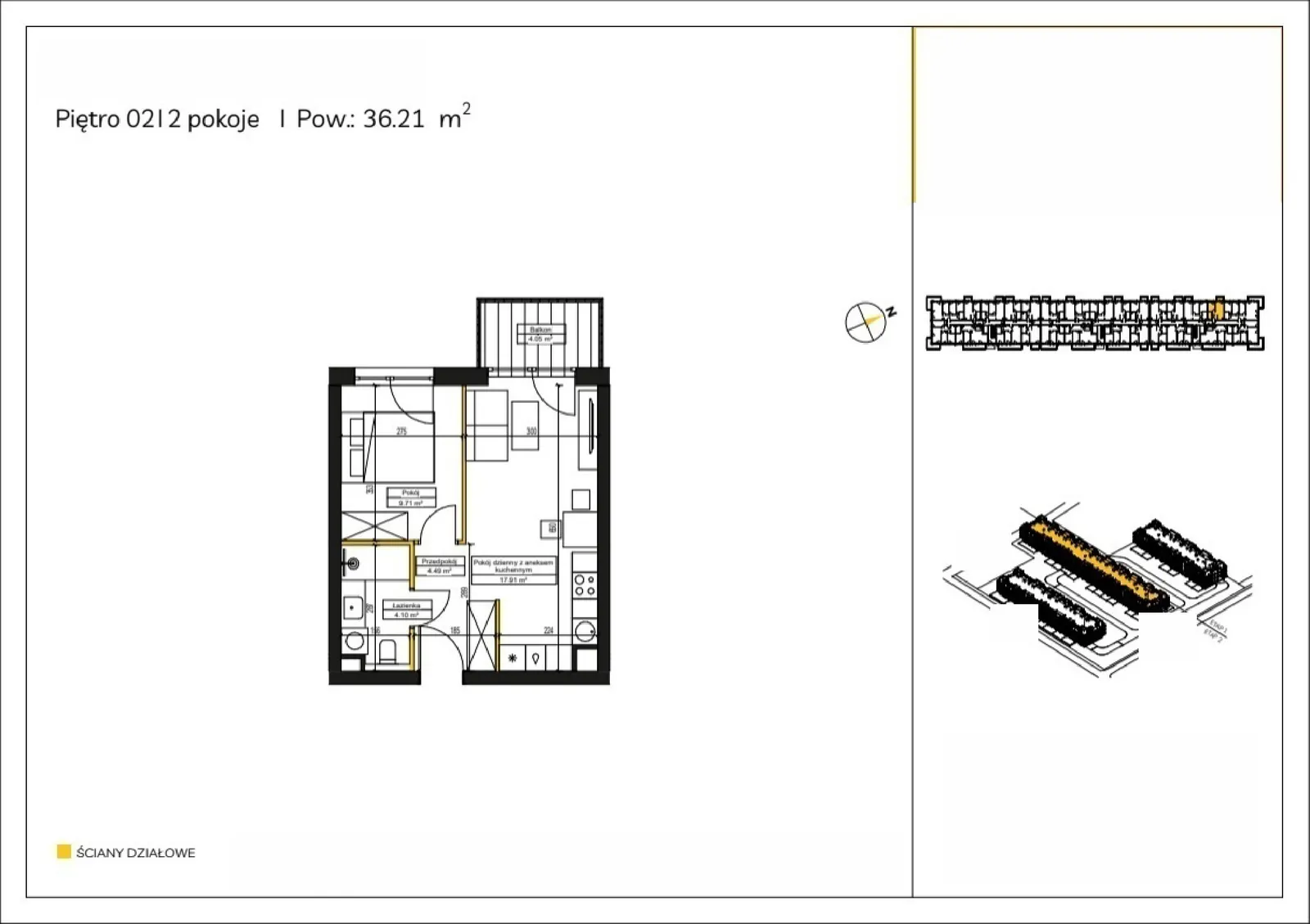 Floor plan: Apartment no. E/26