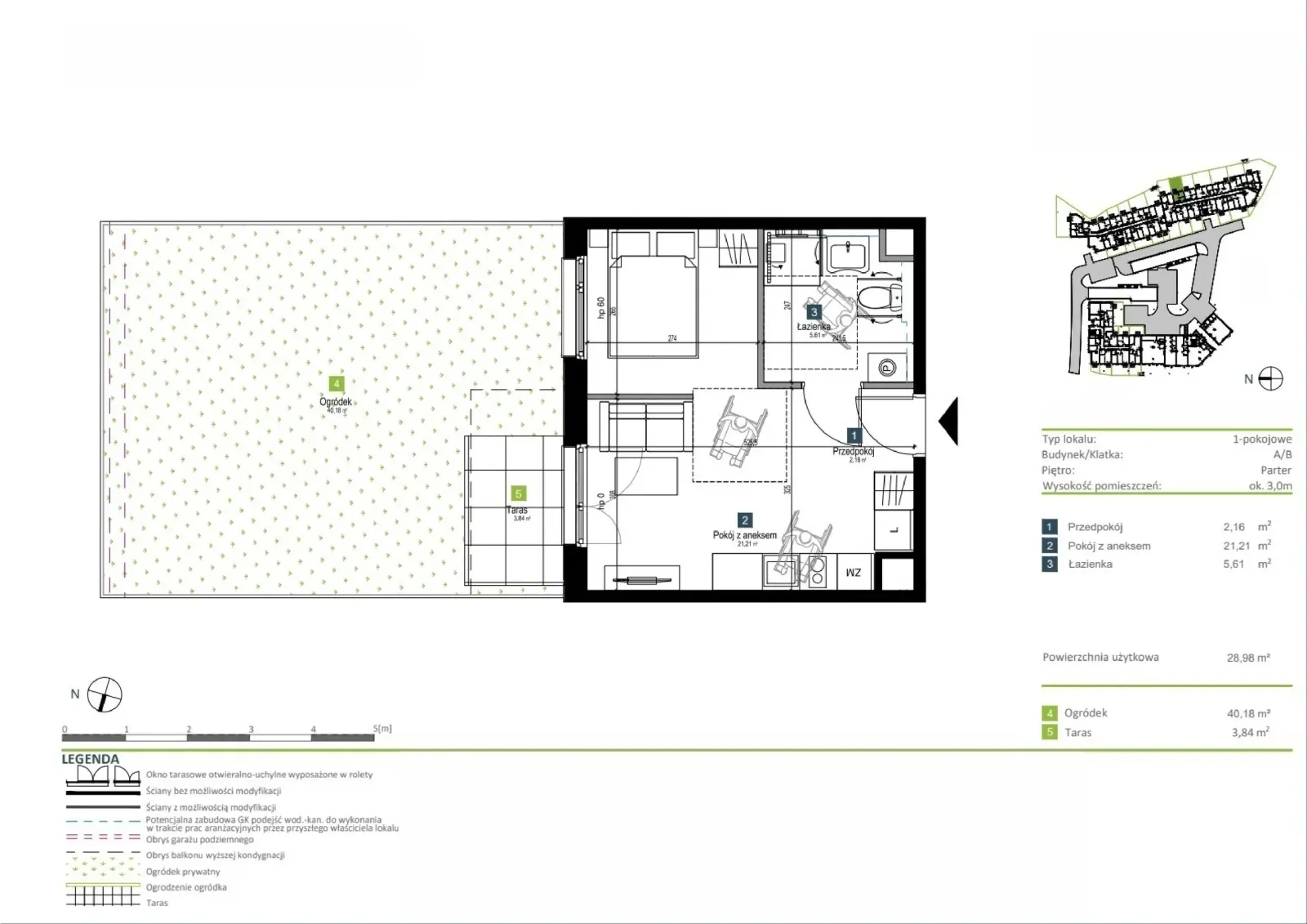 Floor plan: Apartment no. AB0004