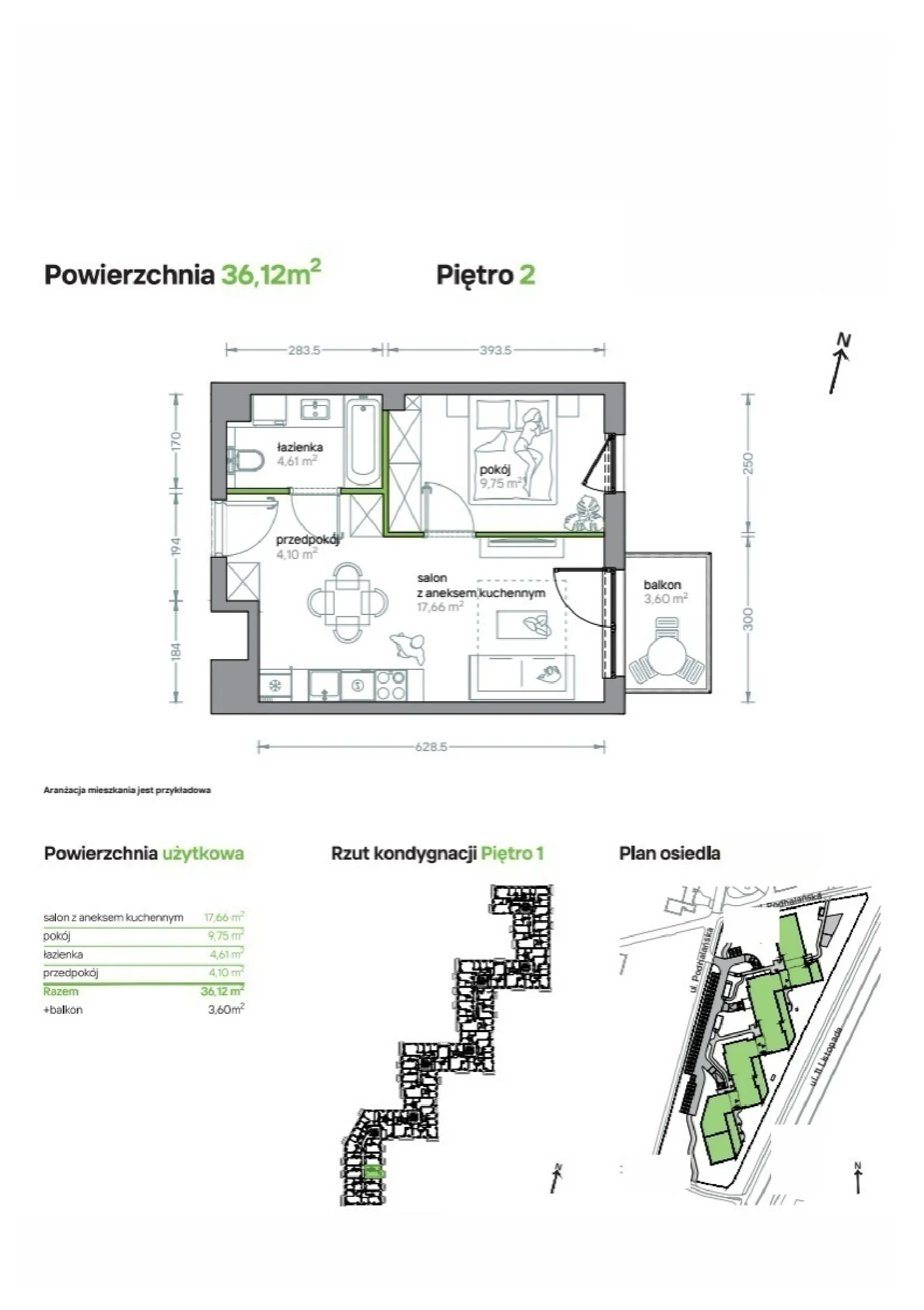 Floor plan: Apartment no. B/KL7/2/05