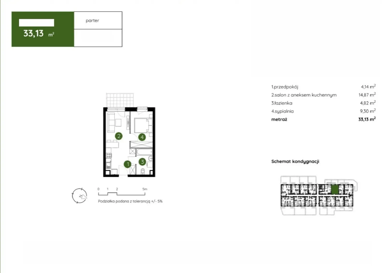 Floor plan: Apartment no. 3.A.0.02