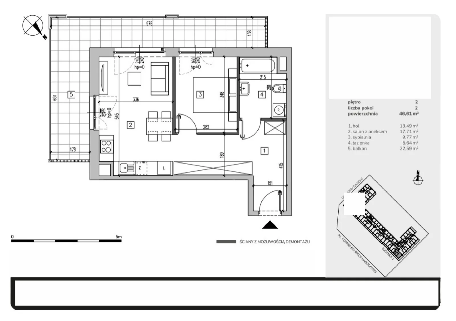 Floor plan: Apartment no. MB108