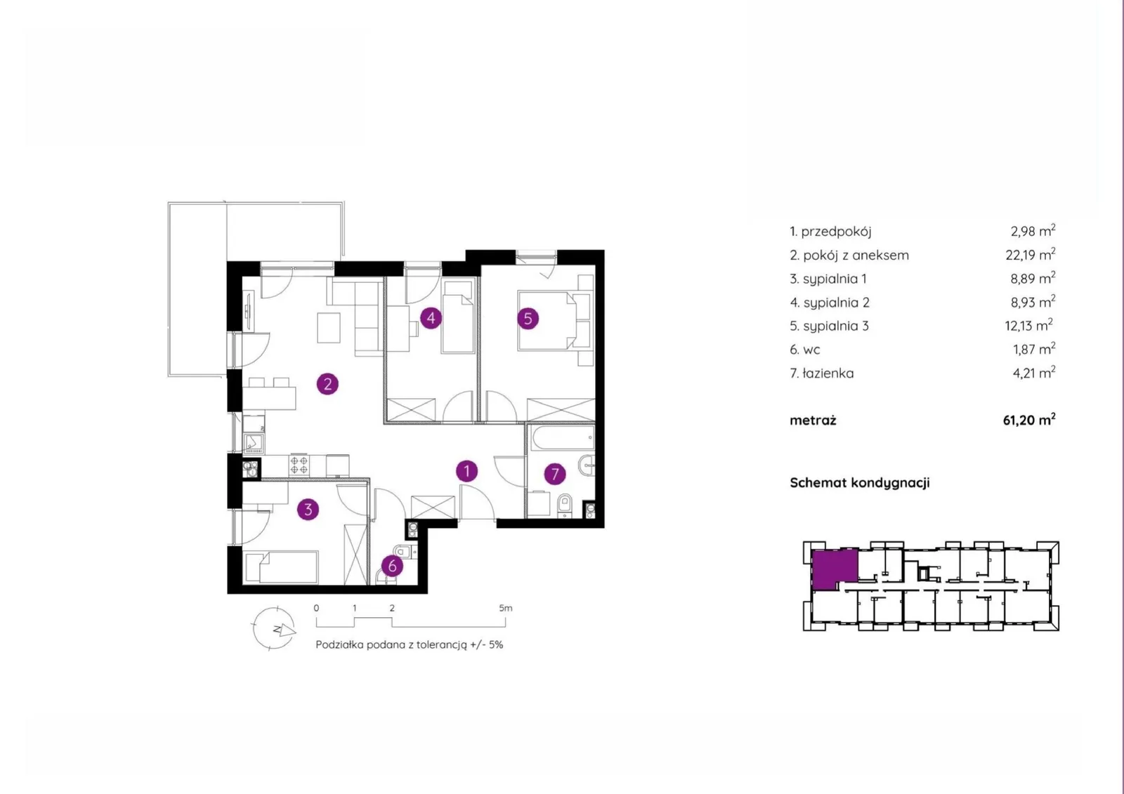 Floor plan: Apartment no. 1.A.4.10